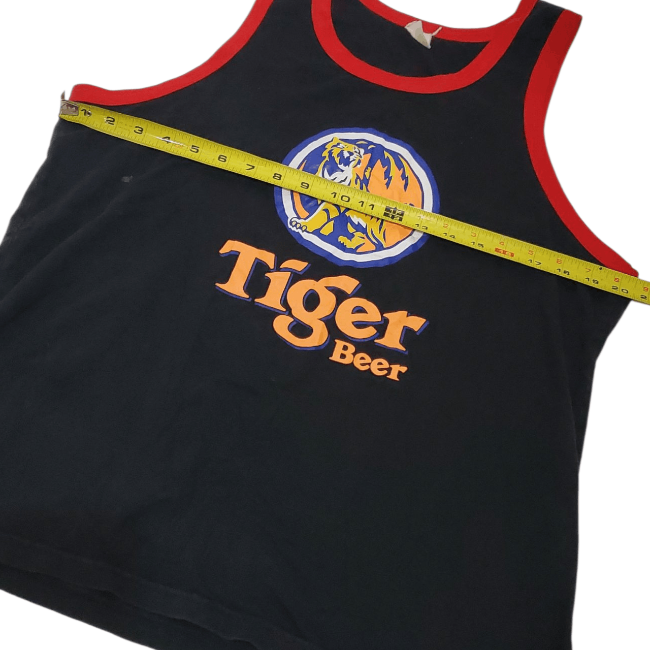 Vintage Vintage Tiger Beer Tank Top T-Shirt Size US L / EU 52-54 / 3 - 4 Thumbnail