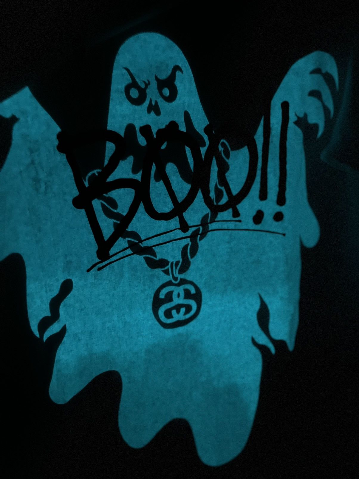 Stussy × Vintage Stussy Boo Halloween Exclusive Vintage Rare Tee Size US S / EU 44-46 / 1 - 9 Thumbnail