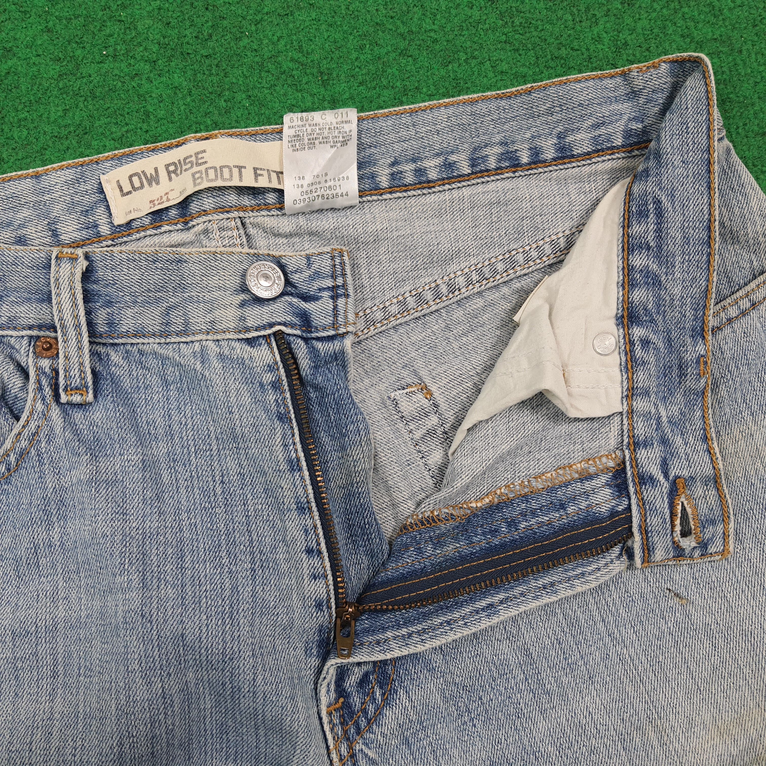 Levi's Vintage Levi's 527 Denim Low Rise Boot Cut Jeans C280N14 Size US 33 - 9 Thumbnail