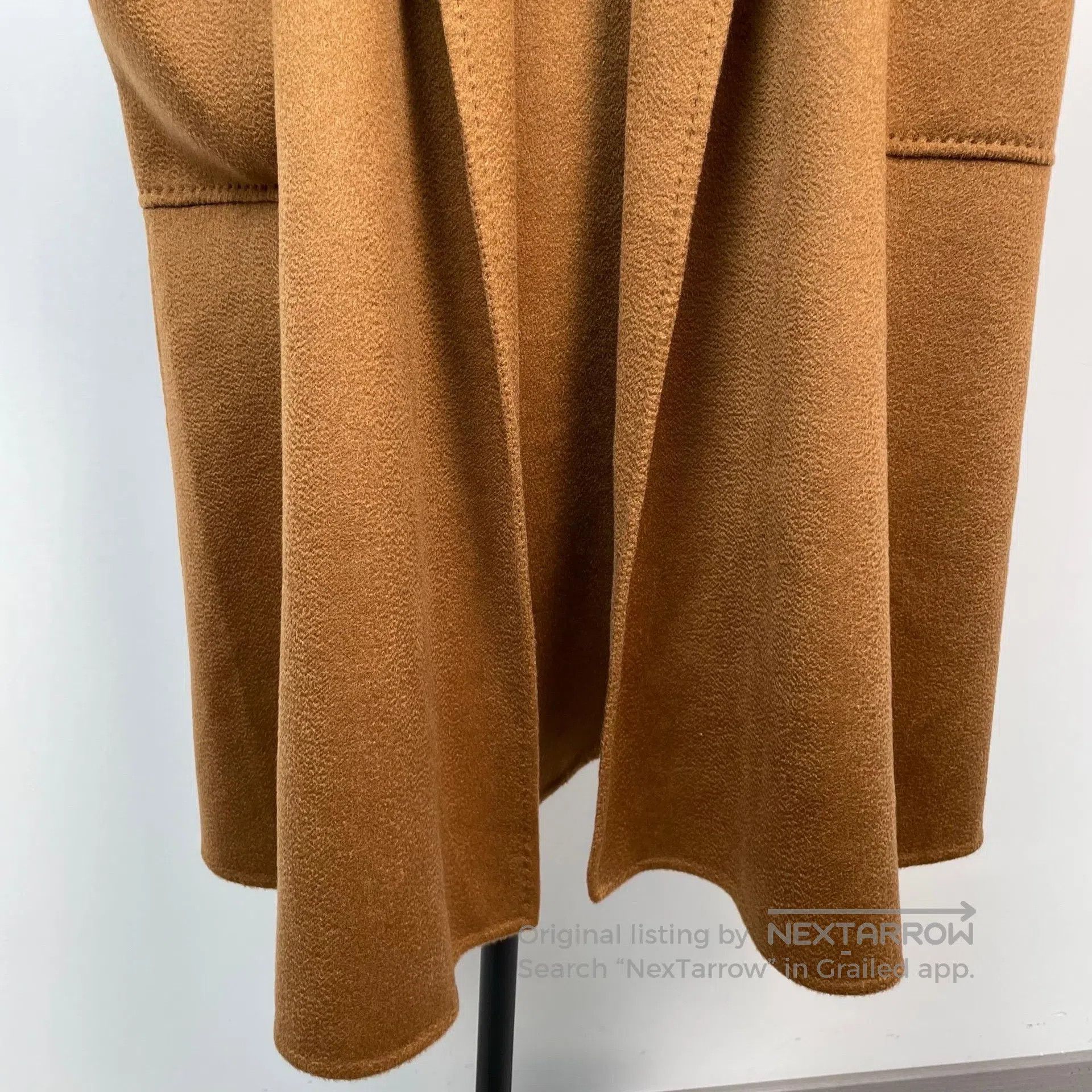 Max Mara Max Mara Caramel Labbro long cashmere coat| Size 4XL / US 24-26 - 8 Thumbnail