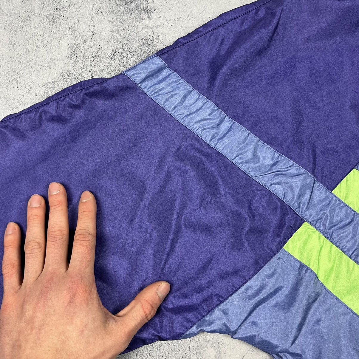 Adidas Vintage Adidas retro nylon track suit jacket + pants 90’s Size US L / EU 52-54 / 3 - 8 Thumbnail