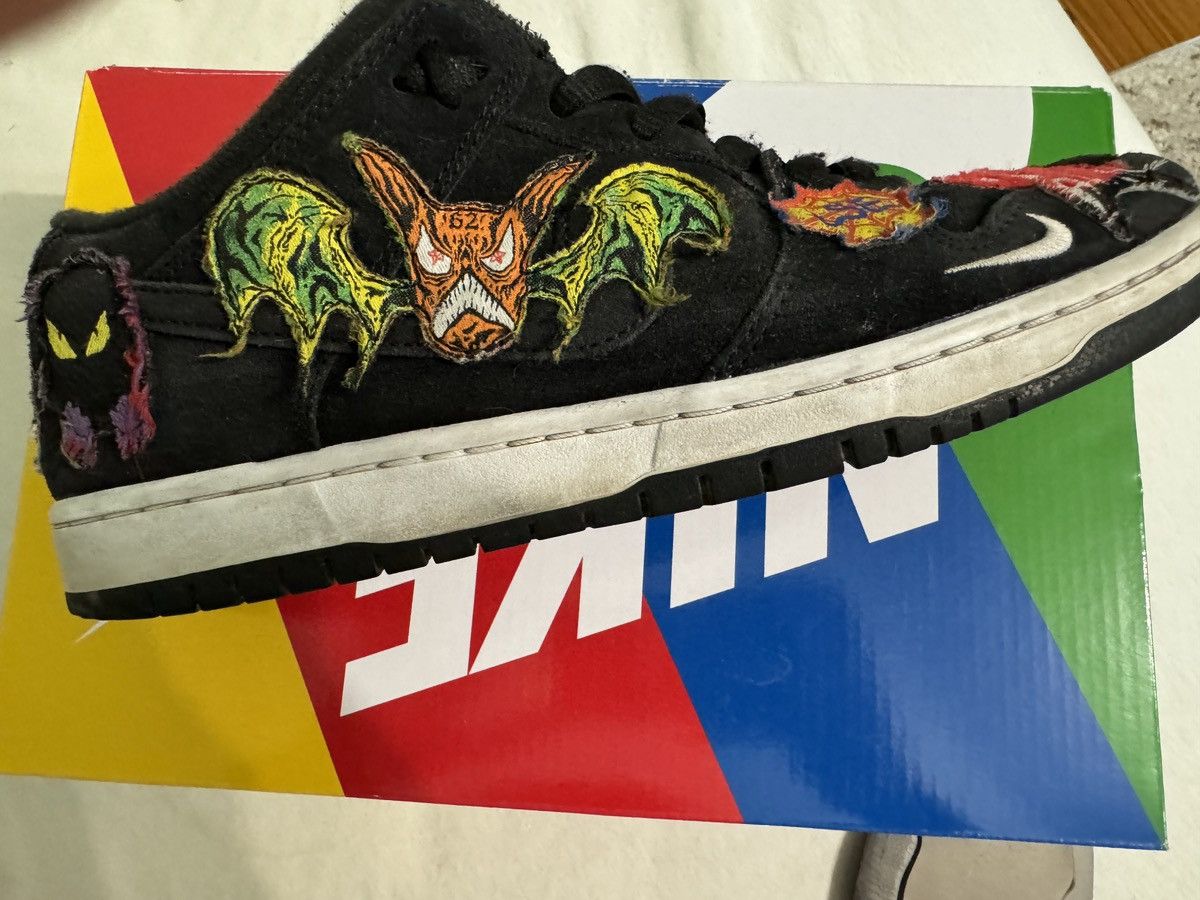 Neckface × Nike Nike Dunk SB low x Neckface Size US 9.5 / EU 42-43 - 8 Thumbnail