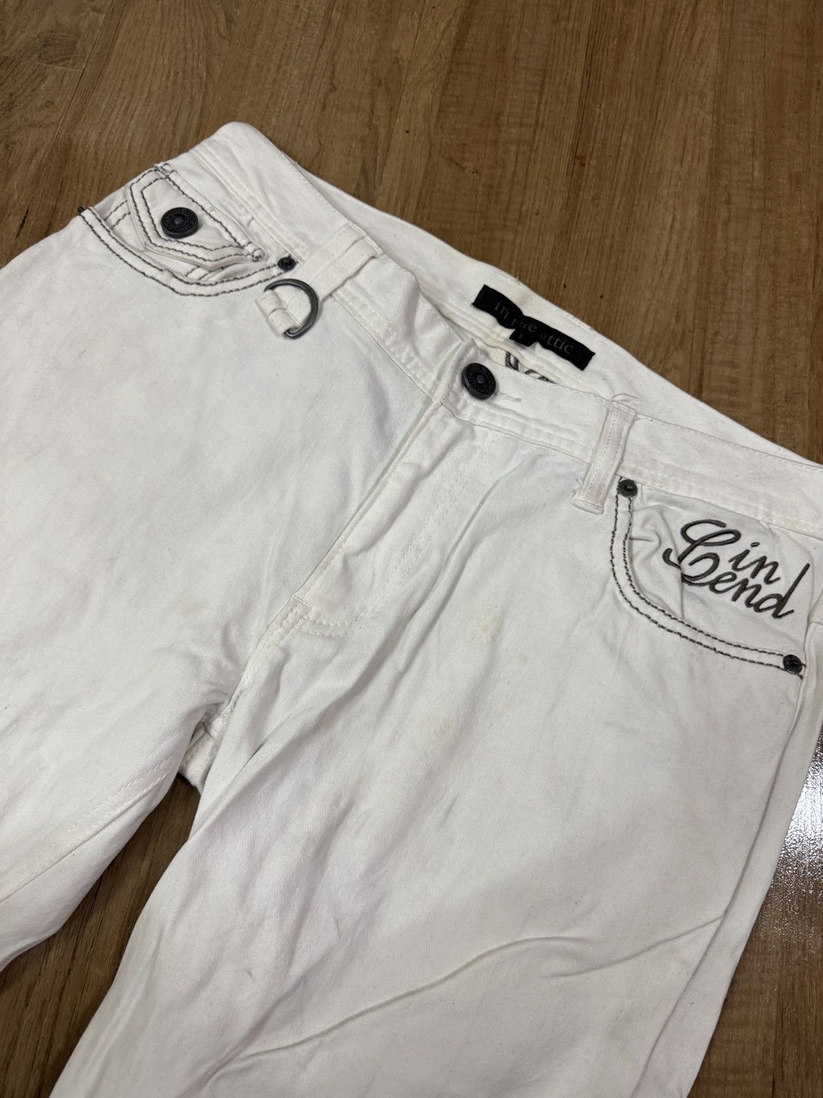 In The Attic In the Attic The Rodriguez Punk Style Jeans Size US 33 - 2 Thumbnail