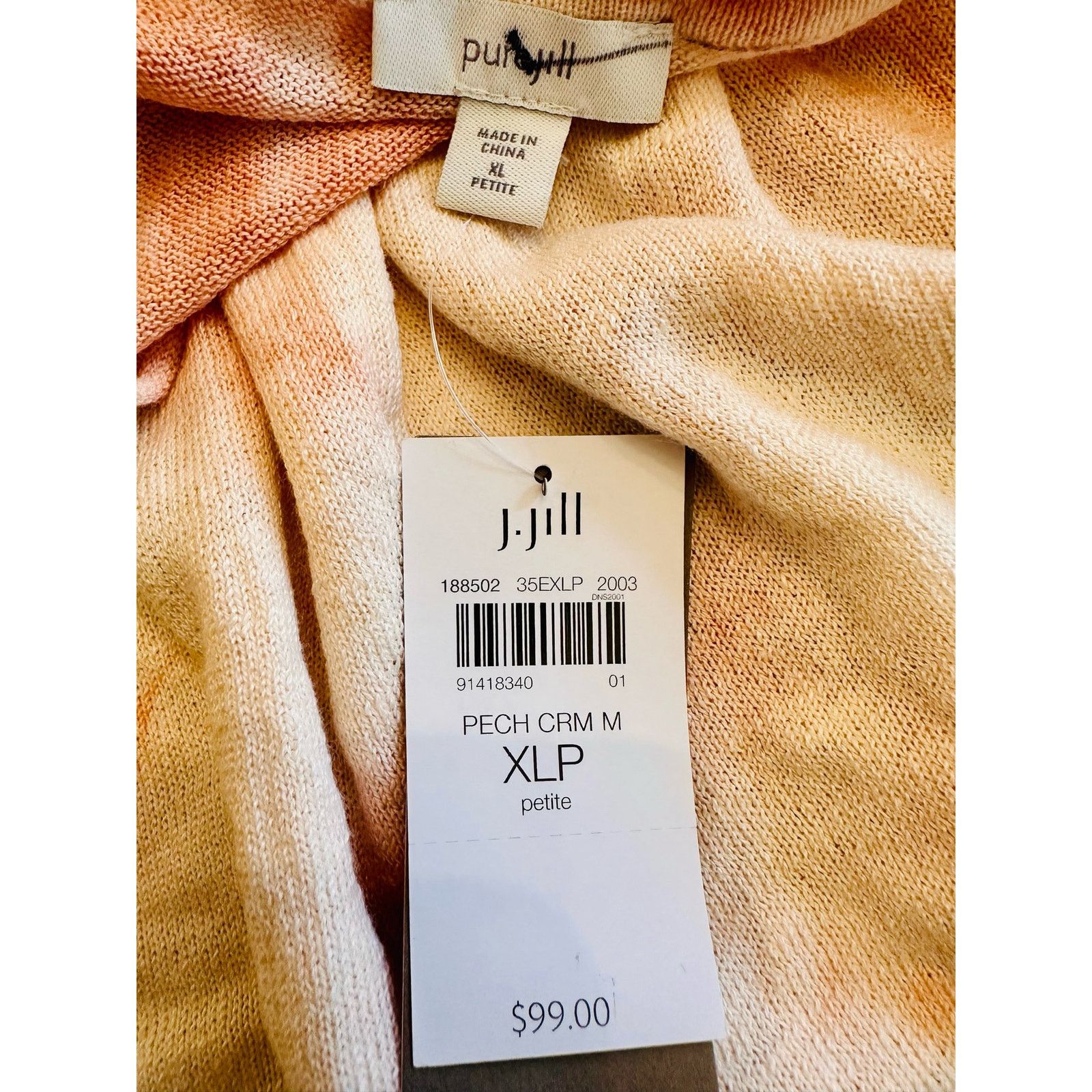 J. Jill NWT J. Jill Pure Jill Pink Tie Dye Sweater Size PXL Size XL / US 12-14 / IT 48-50 - 5 Thumbnail