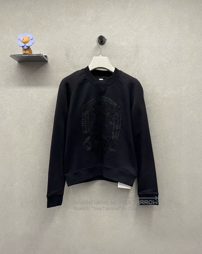 Hermes Hermes Black crewneck sweater Size XS / US 0-2 / IT 36-38 - 1 Thumbnail