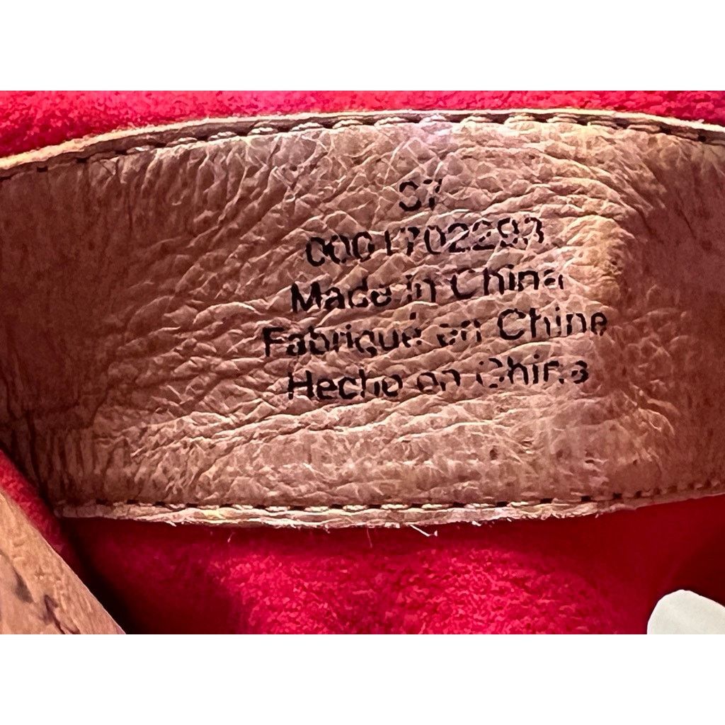 Free People Free People Rosie Ruffle Stacked Heel Red Size EU 37 US 6.5 Size US 6.5 / IT 36.5 - 11 Thumbnail