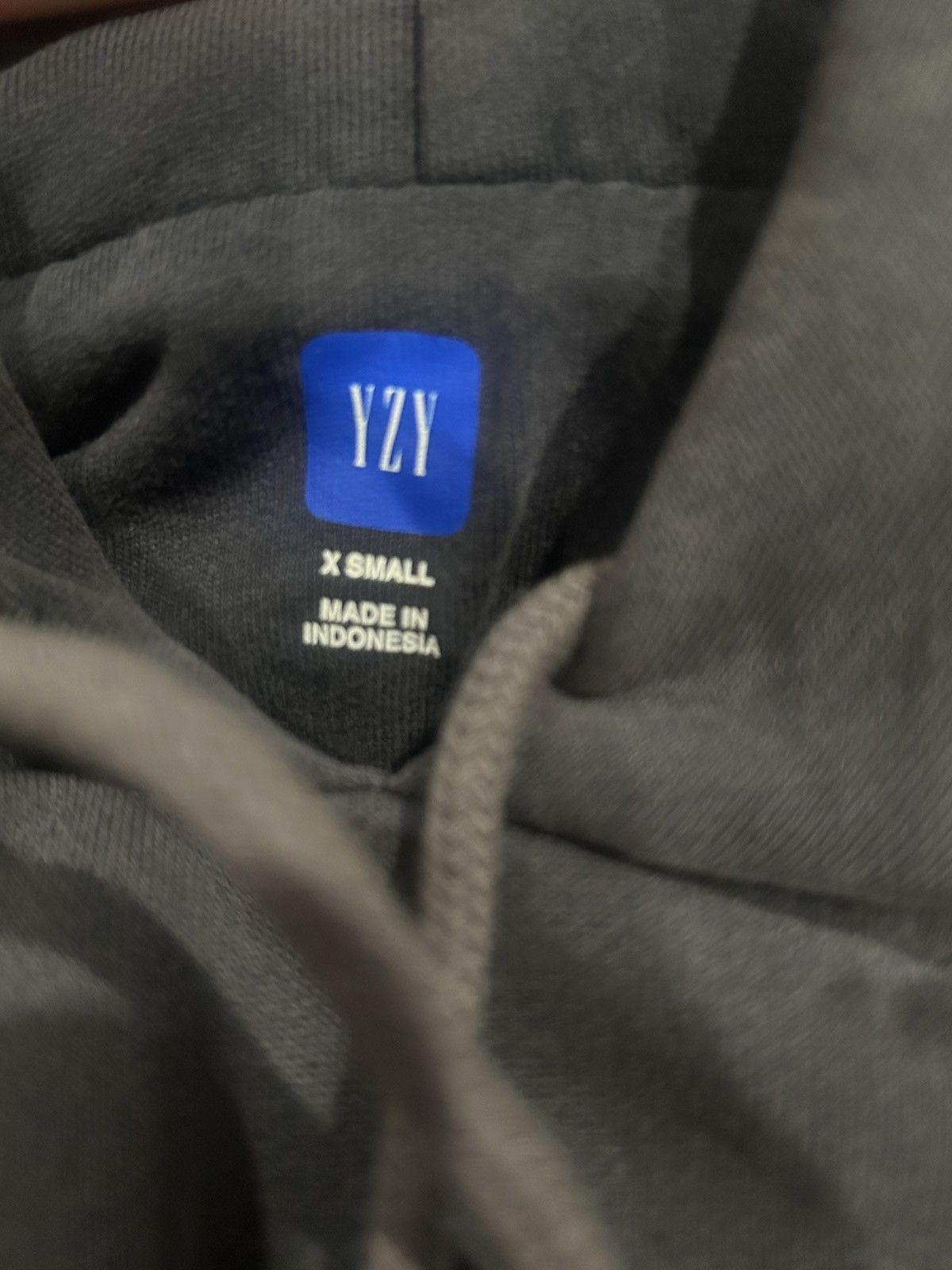 Balenciaga × Gap × Kanye West YZY Gap Poetic Black hoodie Size US XS / EU 42 / 0 - 7 Thumbnail