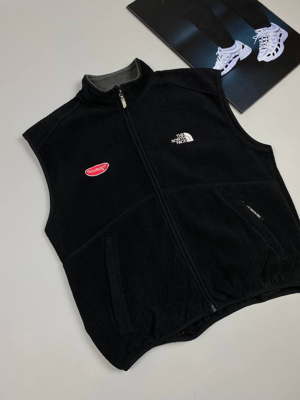 The North Face Vintage 90s North Face Vest Fleece Sleeveless Jacket Black Size US M / EU 48-50 / 2 - 4 Thumbnail