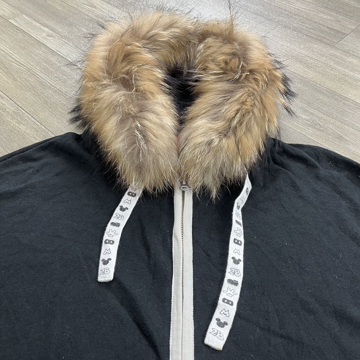 If Six Was Nine 2000s Mickey Mouse Ear Boxy Fur Hoodie Kmrii Lgb Style Y2K Size US M / EU 48-50 / 2 - 4 Thumbnail