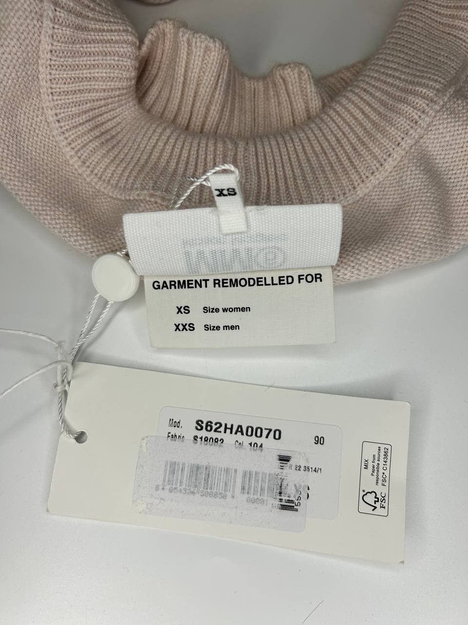 Maison Margiela MM6 Maison Margiela Open Back Sweater (1463) Size XS / US 0-2 / IT 36-38 - 5 Thumbnail