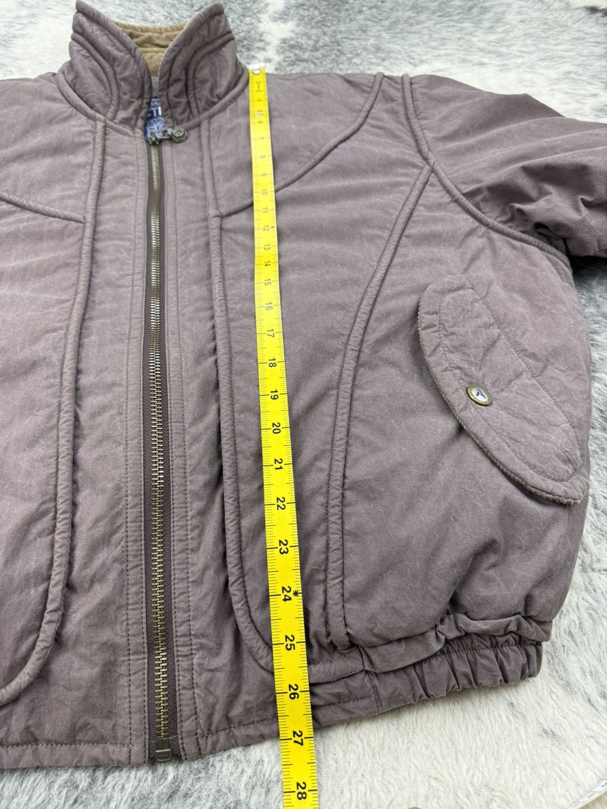 Junya Watanabe 1980s TRUSSARDI ACTION Wired Cable Bomber Jacket Size US XL / EU 56 / 4 - 20 Thumbnail