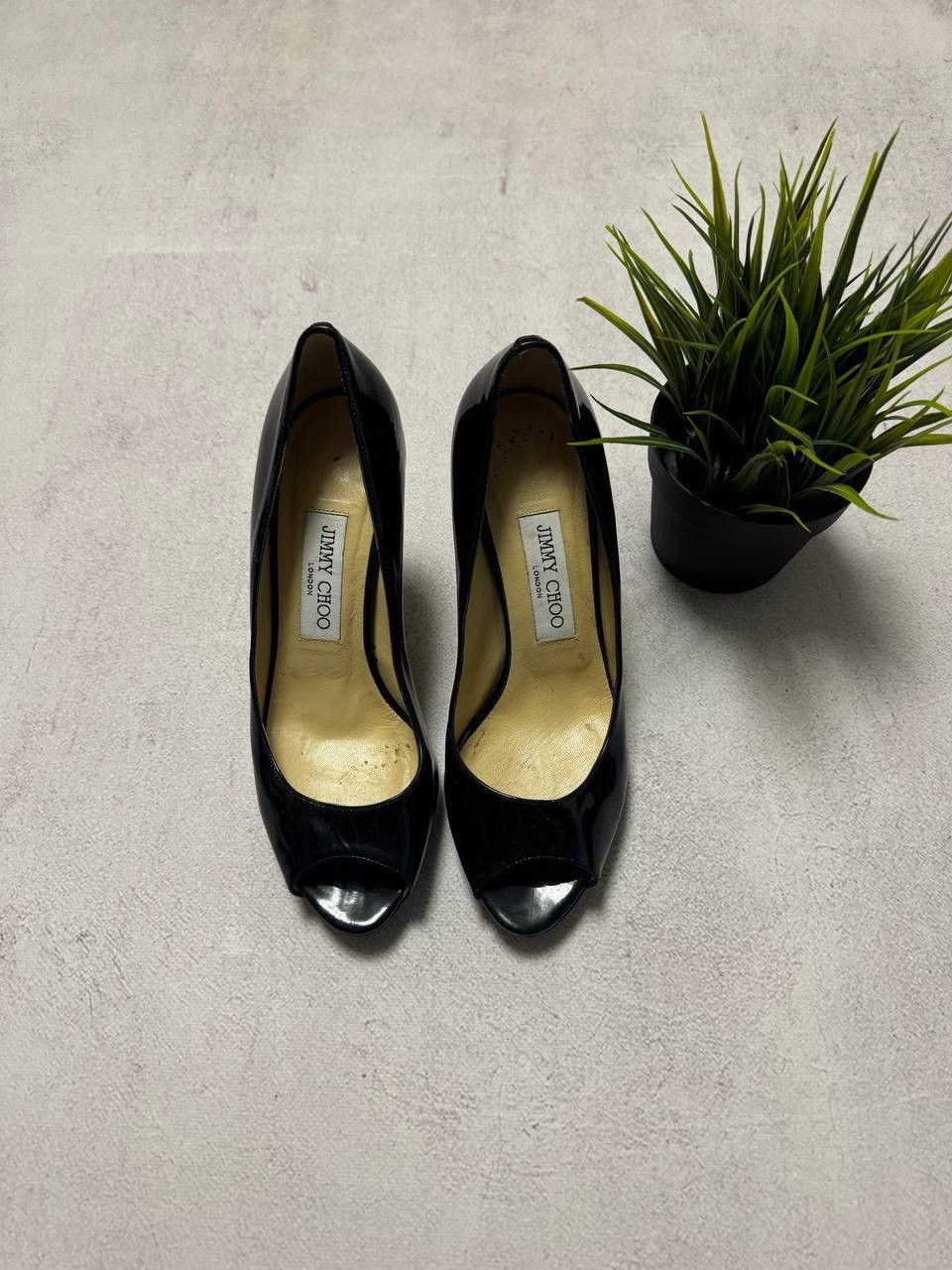 Designer × Jimmy Choo Vintage Jimmy Choo Heeled shoes black Size US 6 / IT 36 - 2 Thumbnail