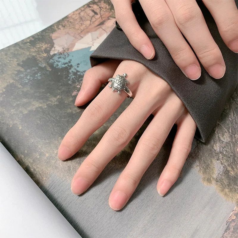 Designer × Jewelry Turtle Ring Size ONE SIZE - 5 Thumbnail