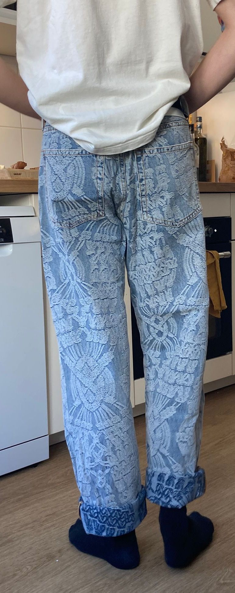 Daily Paper Settle Macrame Denim Pants Size US 32 / EU 48 - 4 Thumbnail
