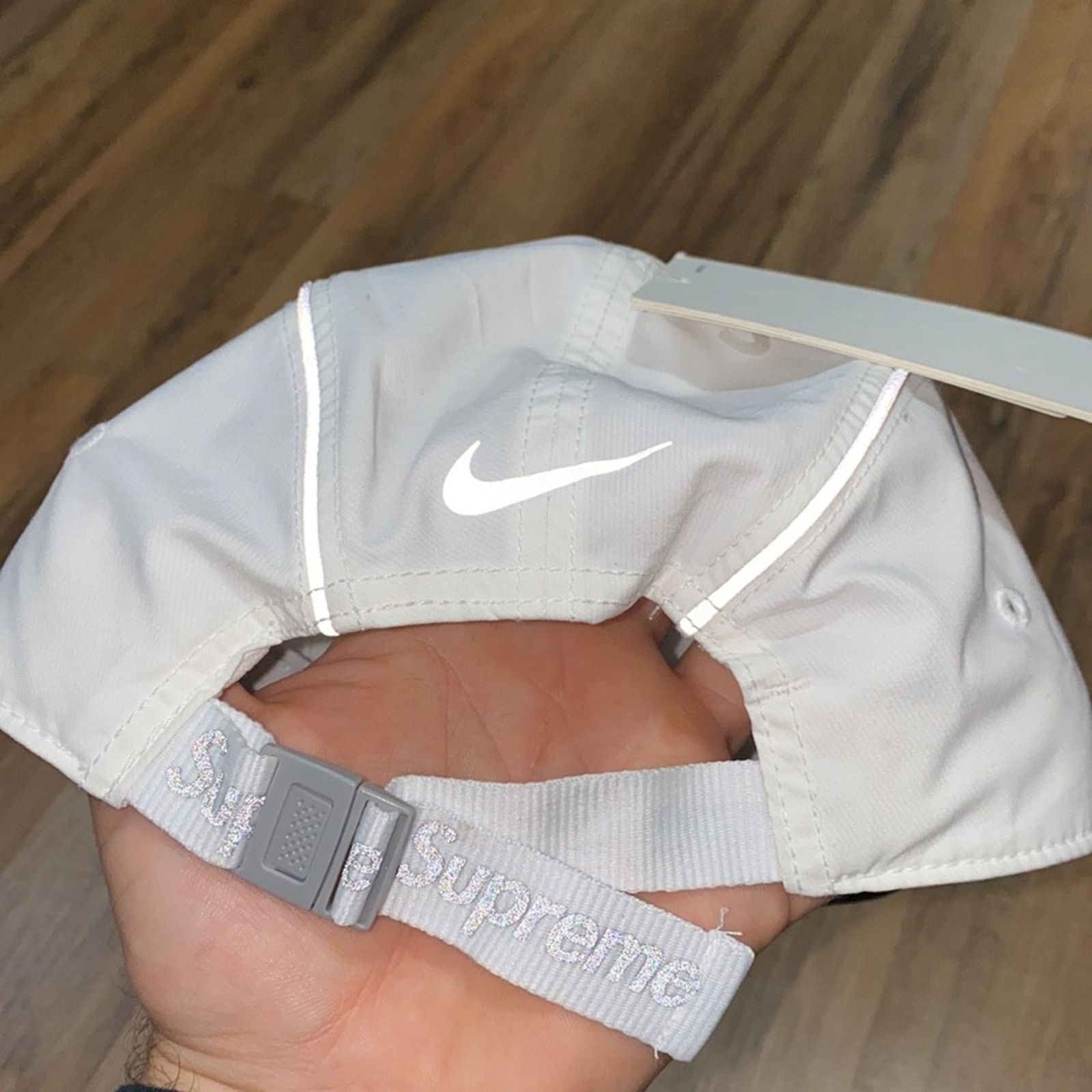 Nike 2016 Nike Lab Air Max x Supreme reflective 5 panel hat Size ONE SIZE - 4 Thumbnail