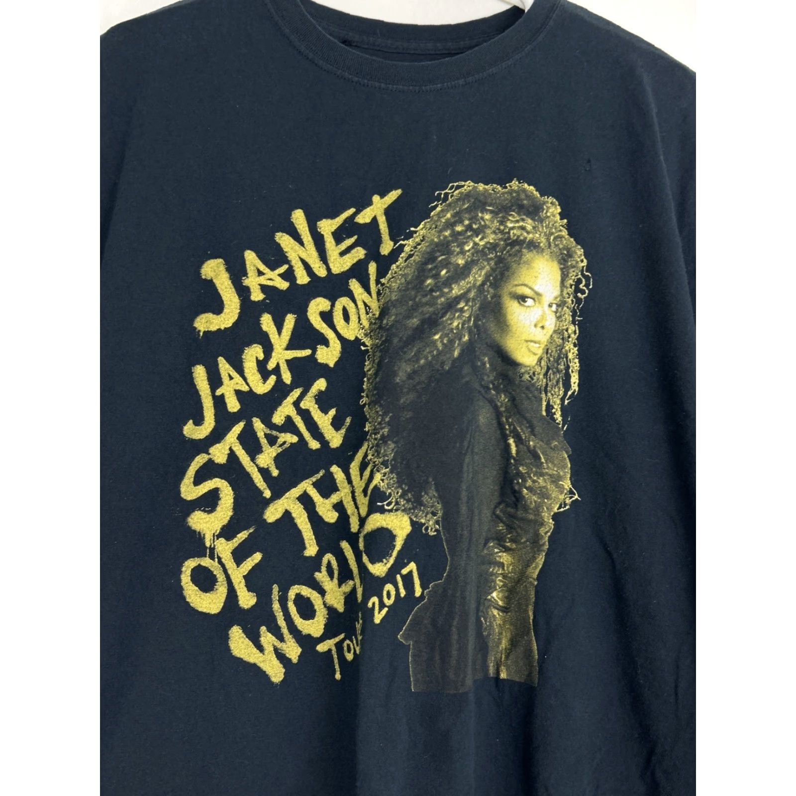 Vintage VINTAGE Janet Jackson 2017 State Of the World Tour Shirt Large Concert R&B Black Size US L / EU 52-54 / 3 - 3 Thumbnail