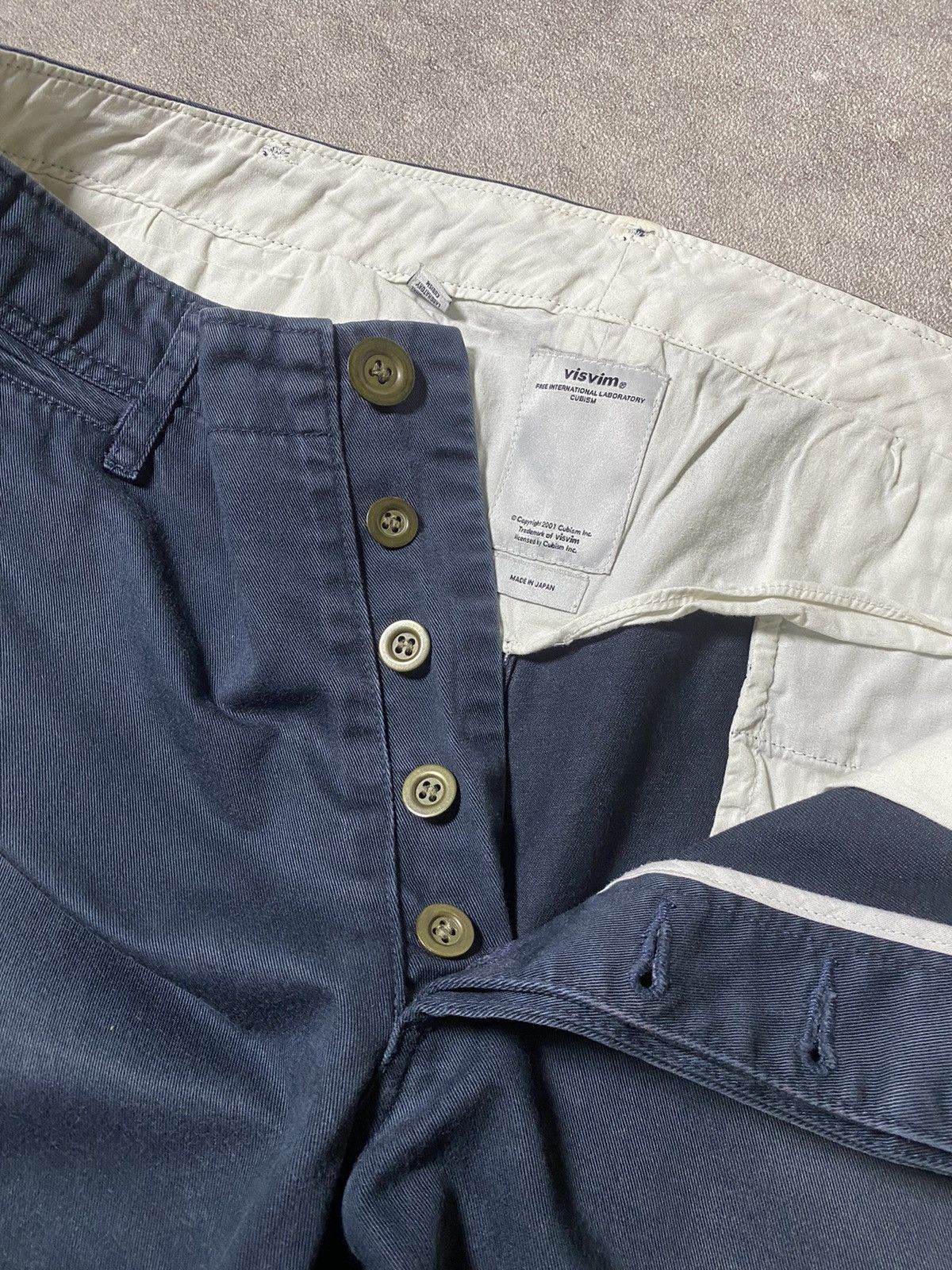 Visvim Visvim Vintage Buckle Back Chinos Size US 30 / EU 46 - 4 Thumbnail