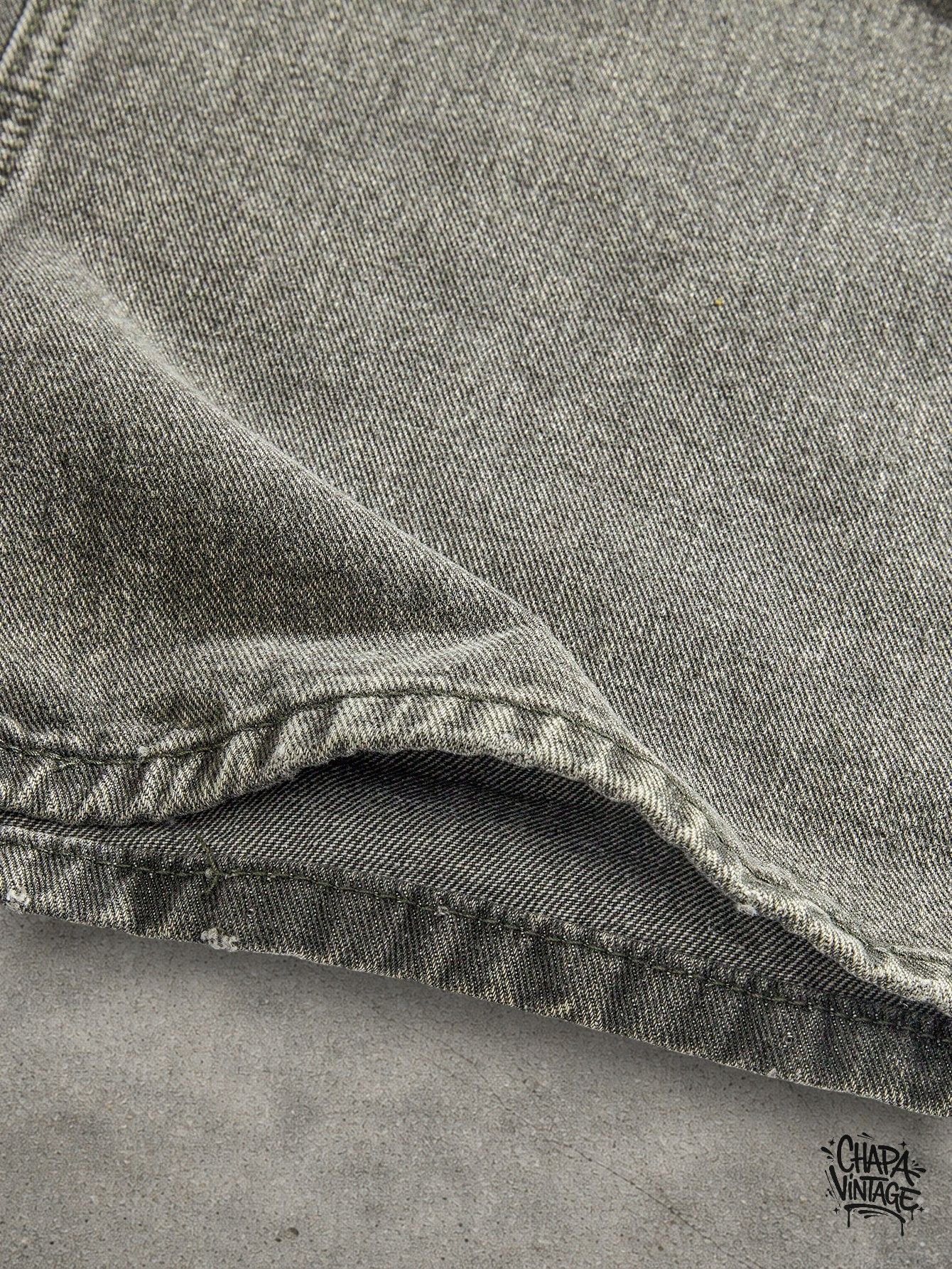 Vintage Washed gray jeans Size US 32 / EU 48 - 4 Thumbnail