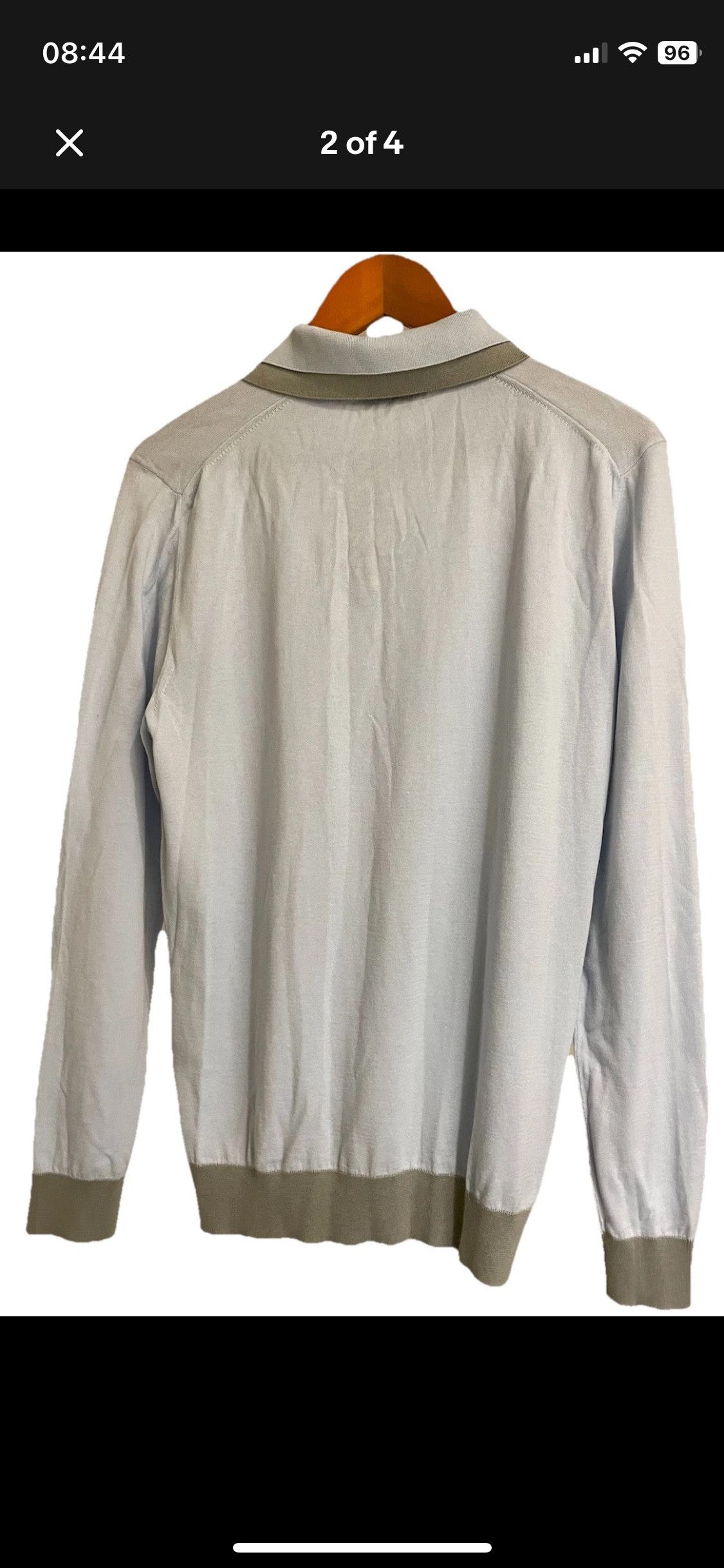Other Adamo contrast knit polo Size US M / EU 48-50 / 2 - 4 Thumbnail