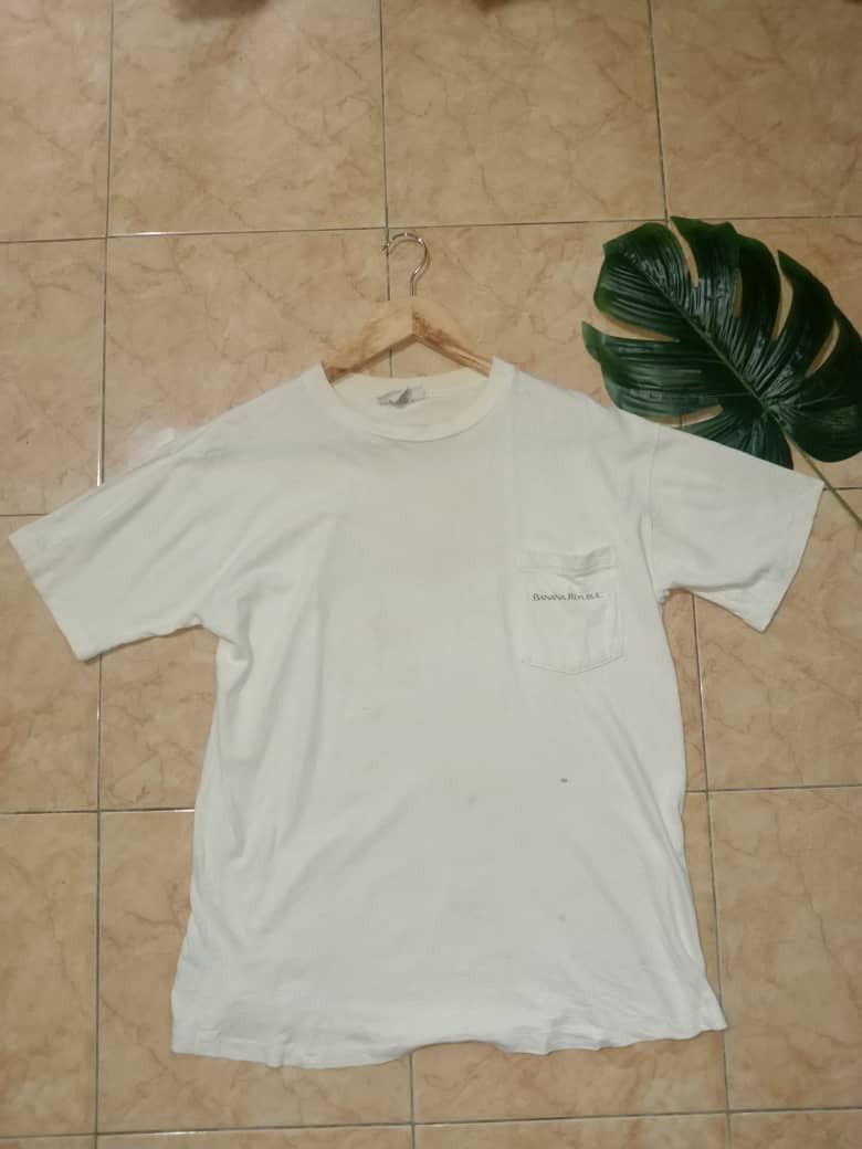 Vintage Vintage 90’s Banana Republic USA Tshirt single stich Size US L / EU 52-54 / 3 - 4 Thumbnail