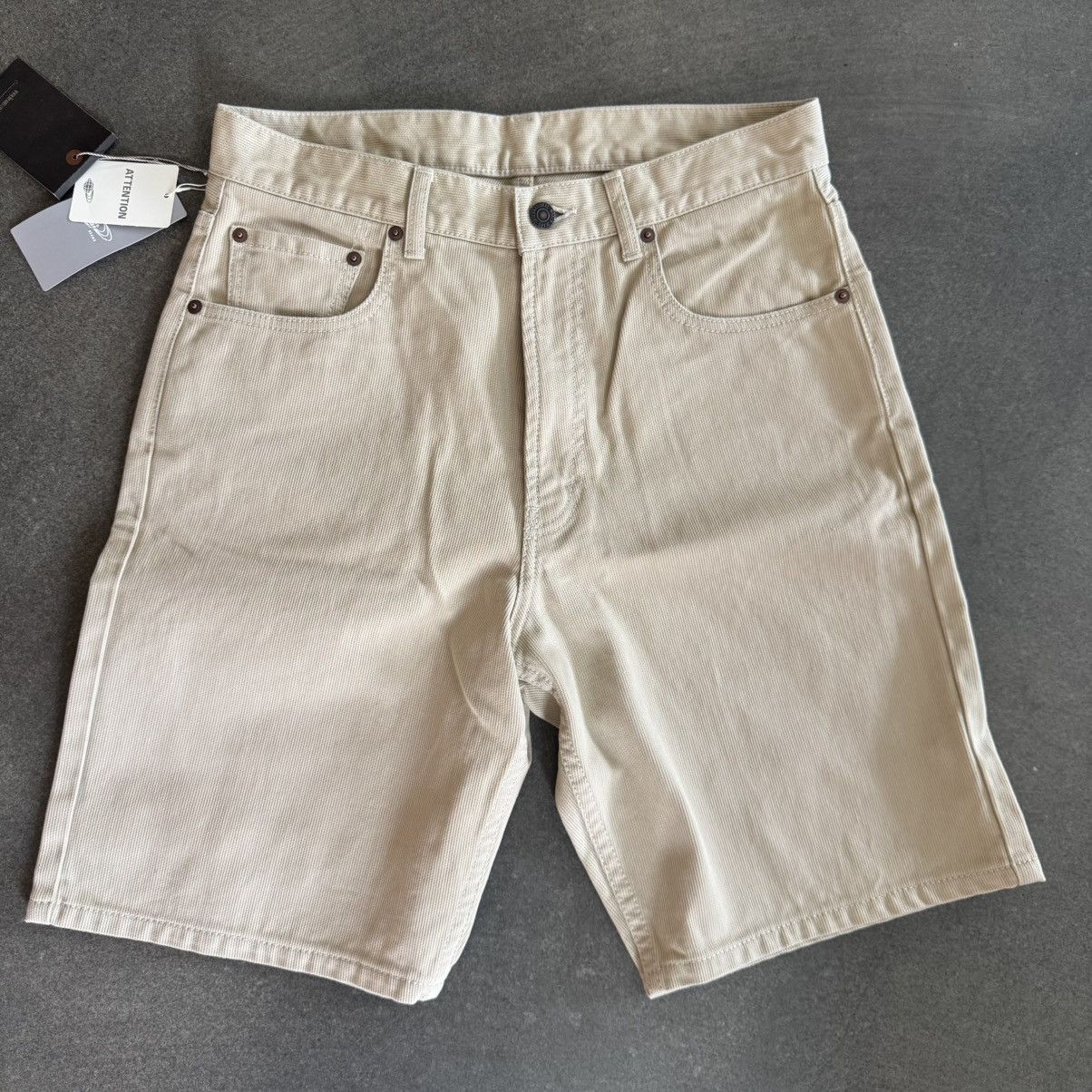 NWT Beams made in Japan beige colored men’s shorts size M