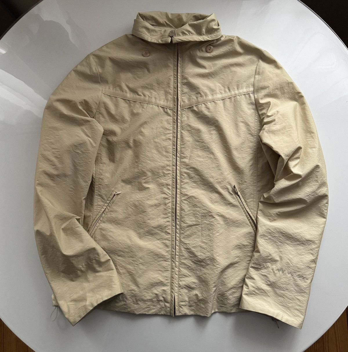 Other Minimalist Italian Zip Jacket Italian craftsmanship Size M / US 6-8 / IT 42-44 - 4 Thumbnail