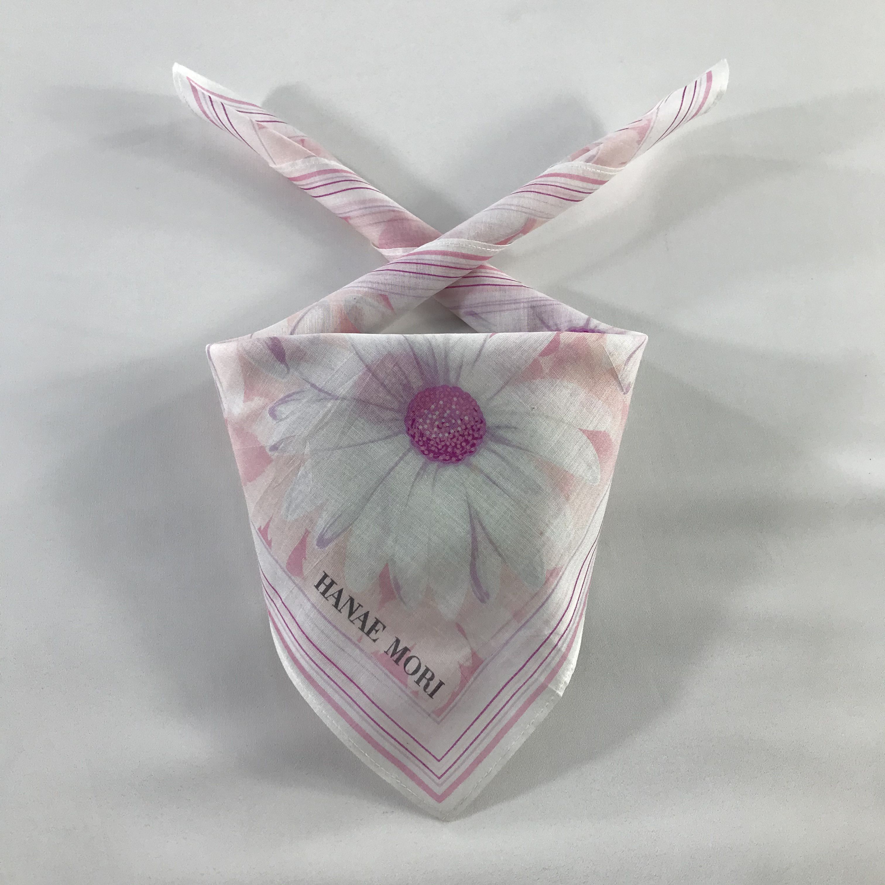 Hanae Mori × Vintage Hanae Mori Bandana / Handkerchief / Neckerchief - S552 Size ONE SIZE - 3 Thumbnail