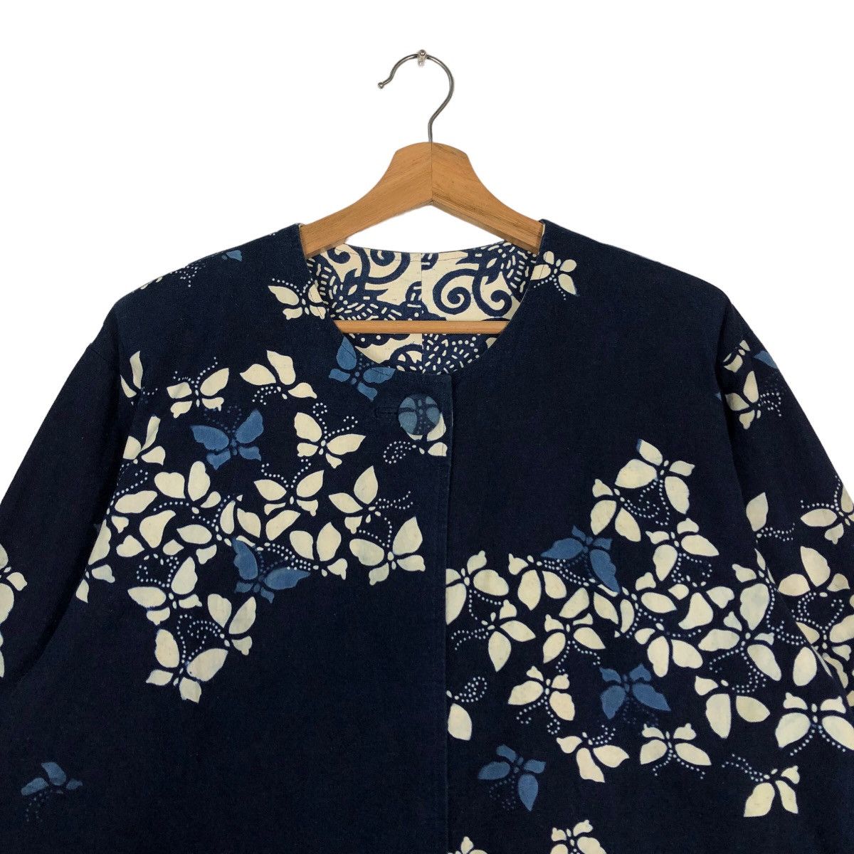 Blue Blue Japan Vintage Full Print BlueBlue Japan Design Jacket Traditional Size US M / EU 48-50 / 2 - 3 Thumbnail