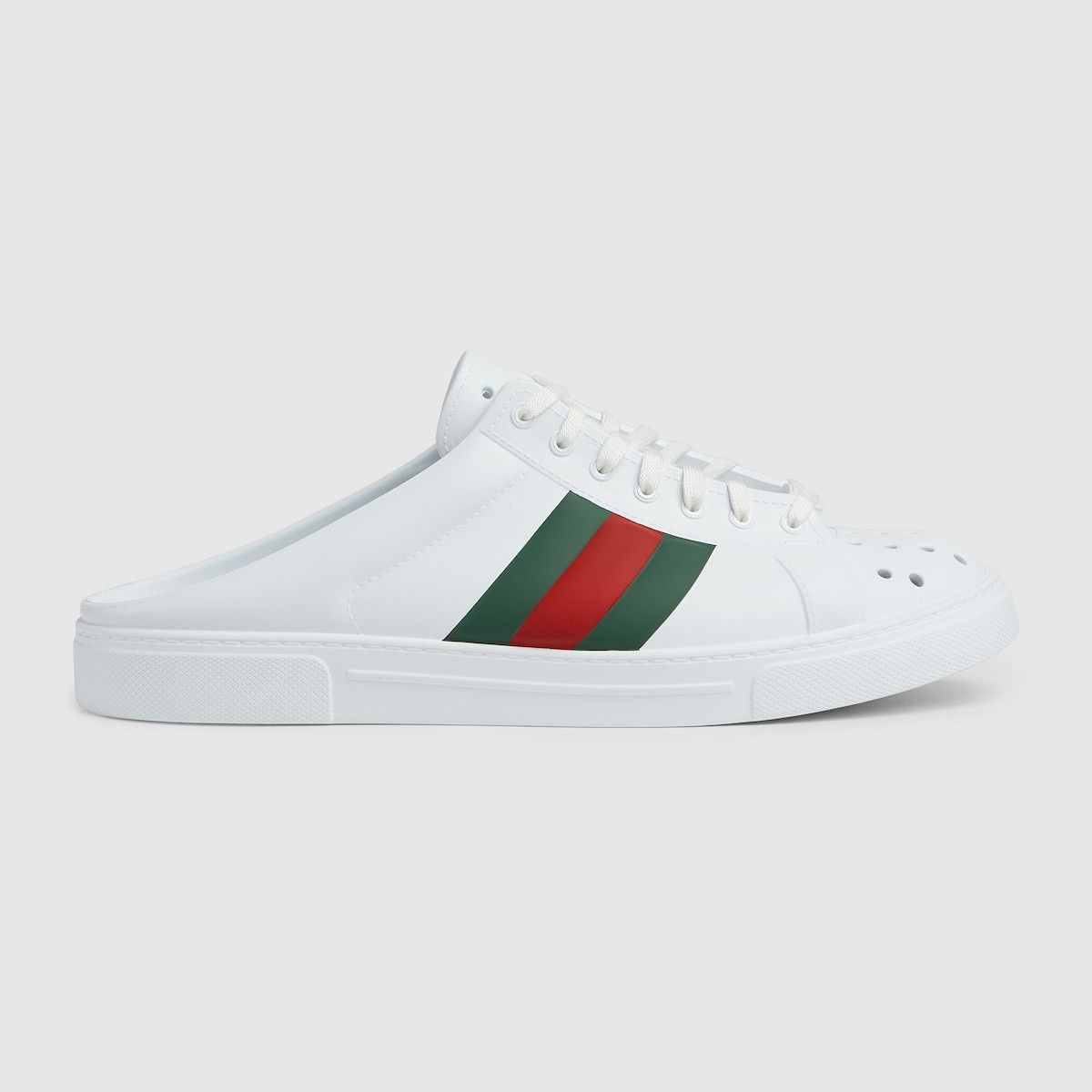 Gucci o1s1wg110125 Ace Mules With Web in Multicolor Size US 6.5 / EU 39-40 - 1 Thumbnail