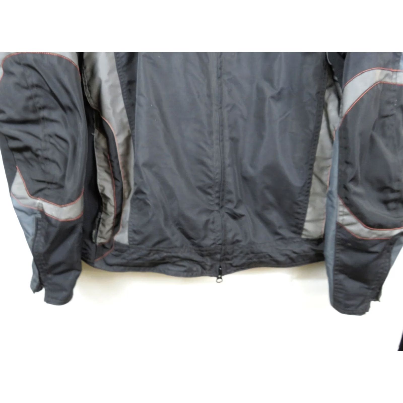 Harley Davidson HARLEY-DAVIDSON MENS JACKET 2XL Triple Vent System Padded Waterproof Nylon Black Riding Gear Motocycle Beers Eagle Size US XXL / EU 58 / 5 - 2 Thumbnail