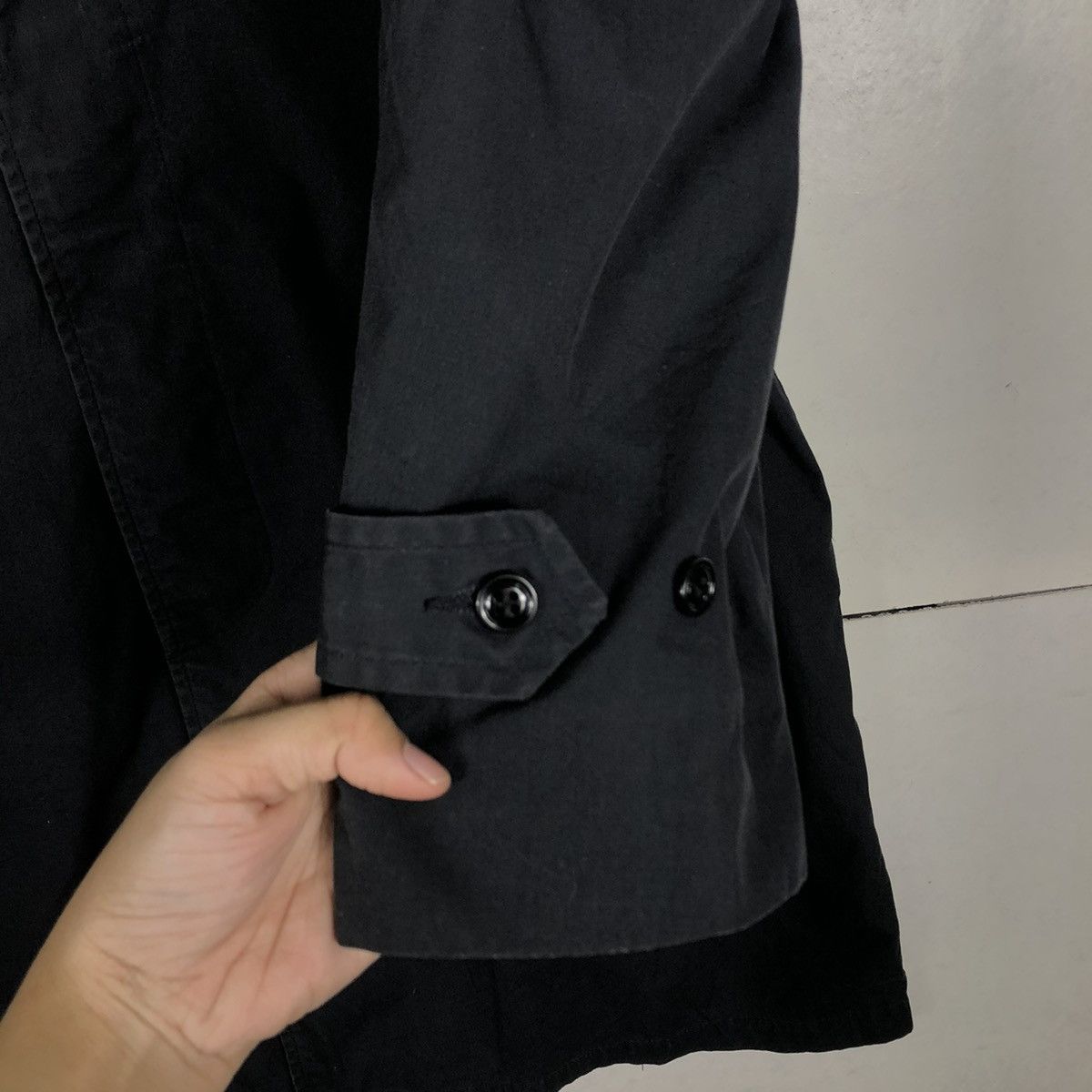 Vintage 📌TRUE VINTAGE 60's LONG BIKER JACKET MILITARY BUZZ RICKSON Size US M / EU 48-50 / 2 - 17 Thumbnail