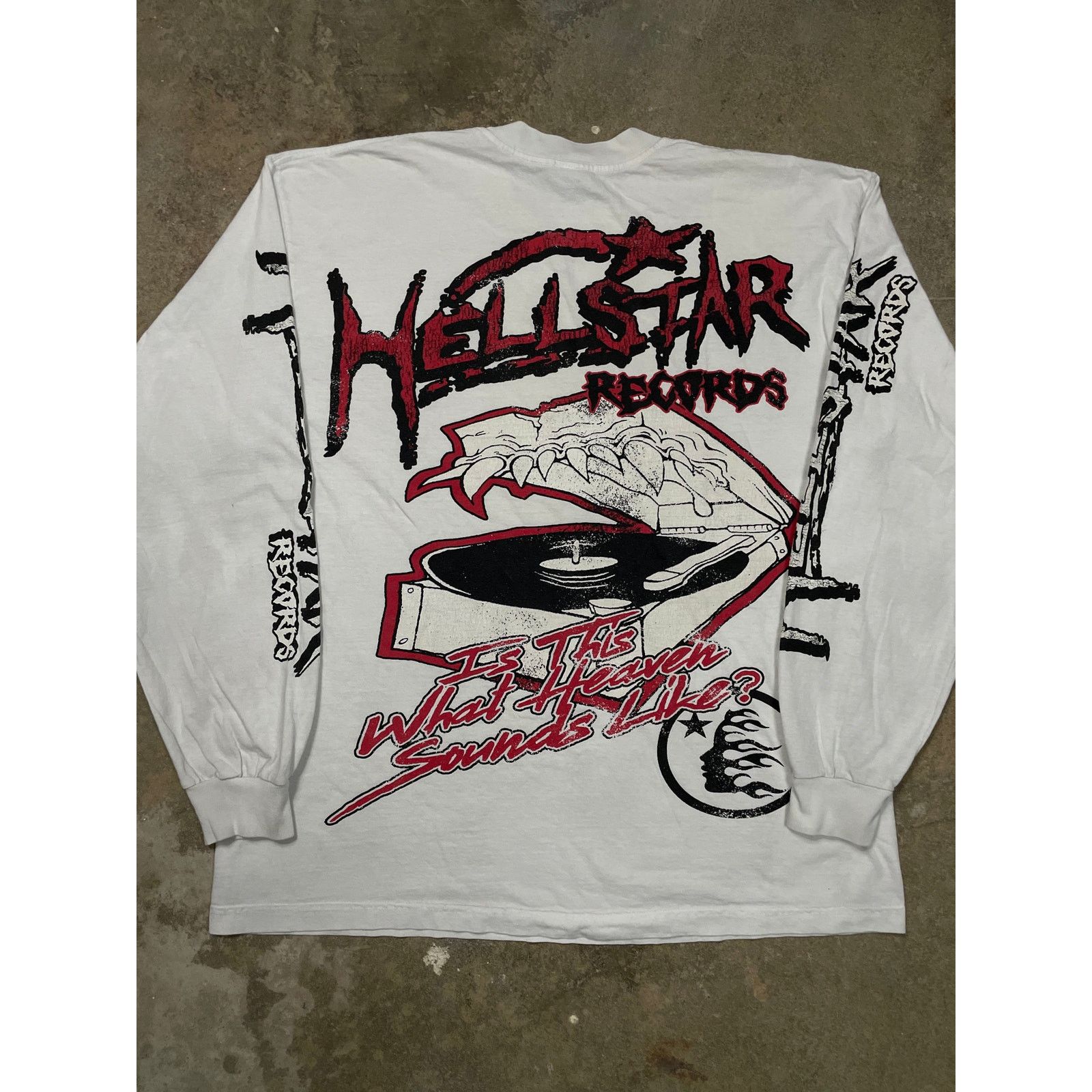HELLSTAR Hellstar Records LS White Used XL Size US XL / EU 56 / 4 - 2 Thumbnail