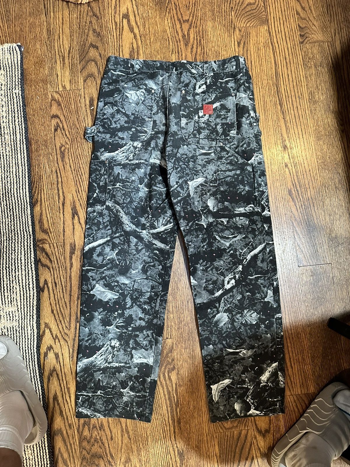 Fugazi Fugazi Double Knee Black Camo Size US 33 - 3 Thumbnail