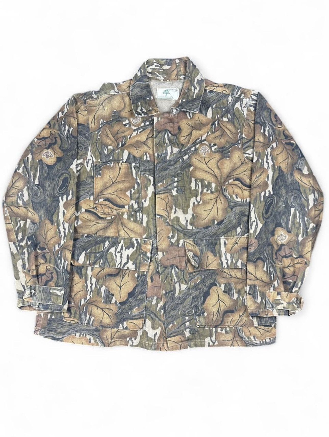 Mossy Oaks 90s Mossy Oak “Full Foliage” Camo Hunting Jacket Size US L / EU 52-54 / 3 - 1 Thumbnail