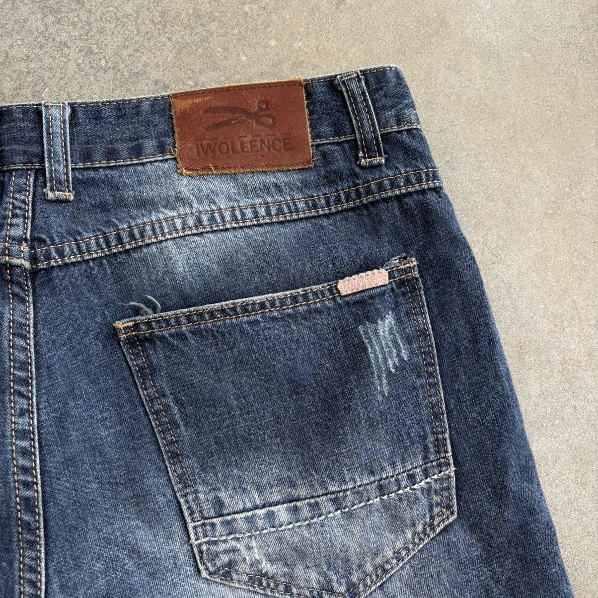 Vintage Y2K Vintage Baggy Denim Jeans Shorts Southpole IWOLLENCE 36" Size US 36 / EU 52 - 8 Thumbnail