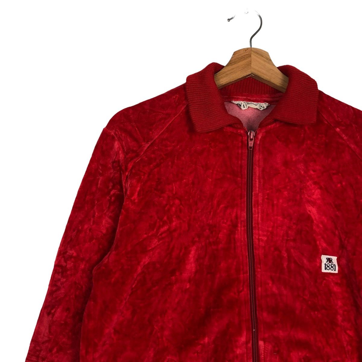 Vintage 🔥80’s Vtg Bomber Jacket Velvet Cerutti 1881 Made in Italy Size US M / EU 48-50 / 2 - 7 Thumbnail