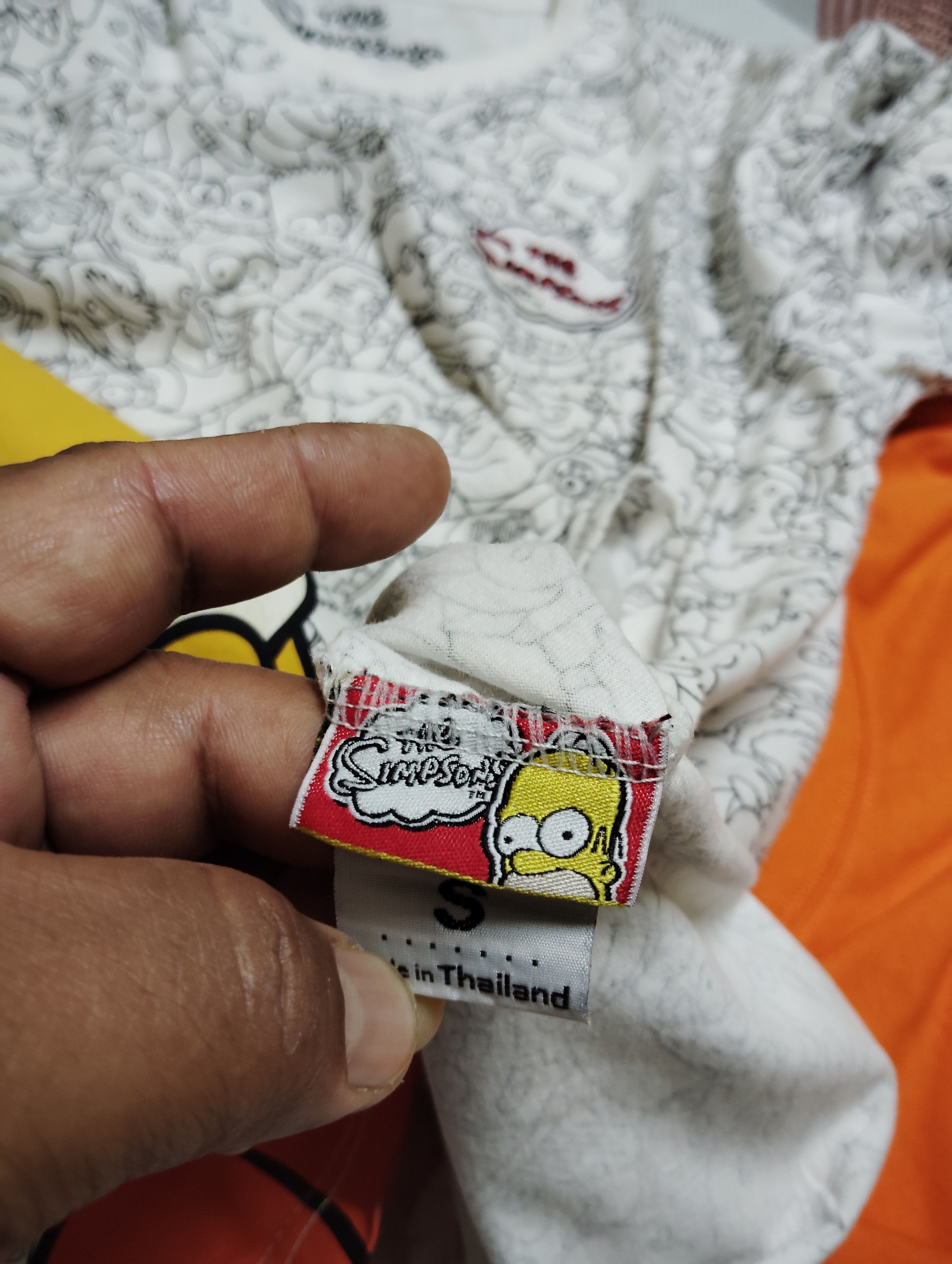 Cartoon Network × The Simpsons BART SIMPSONS BIG PRINT WITH FULL CHARACTERS Size US S / EU 44-46 / 1 - 4 Thumbnail