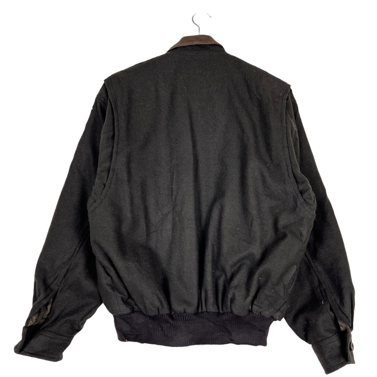 Japanese Brand × Vintage 🔥 VINTAGE HIVERSON WOOL BOMBER JACKET Size US M / EU 48-50 / 2 - 8 Thumbnail