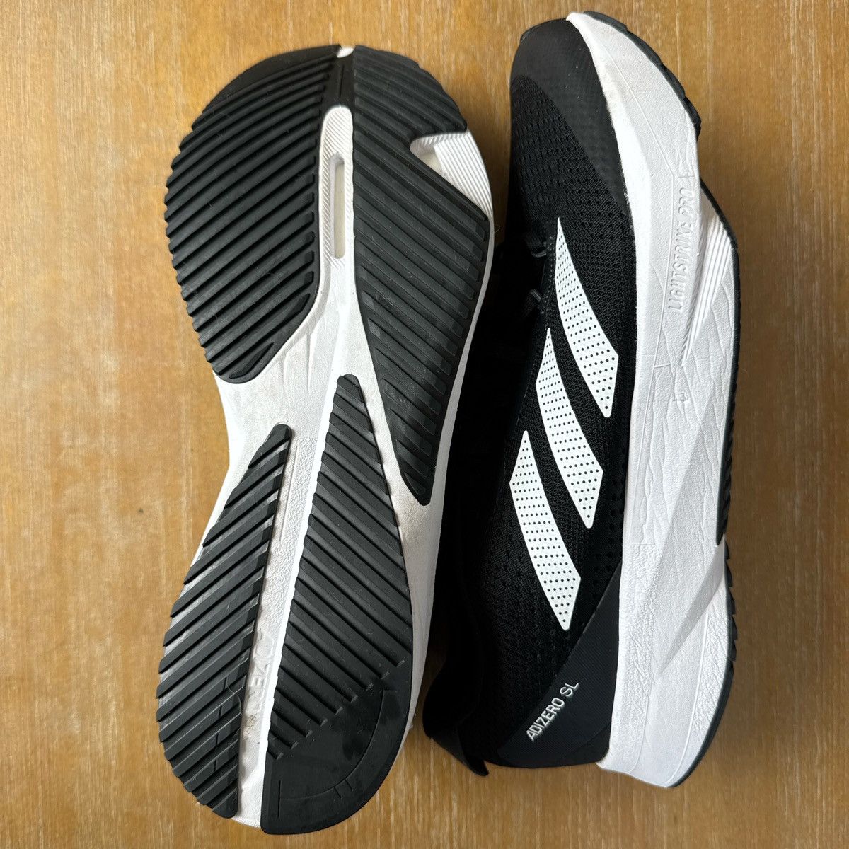 Adidas Adizero SL ‘Black White’ Size US 8 / IT 38 - 5 Thumbnail