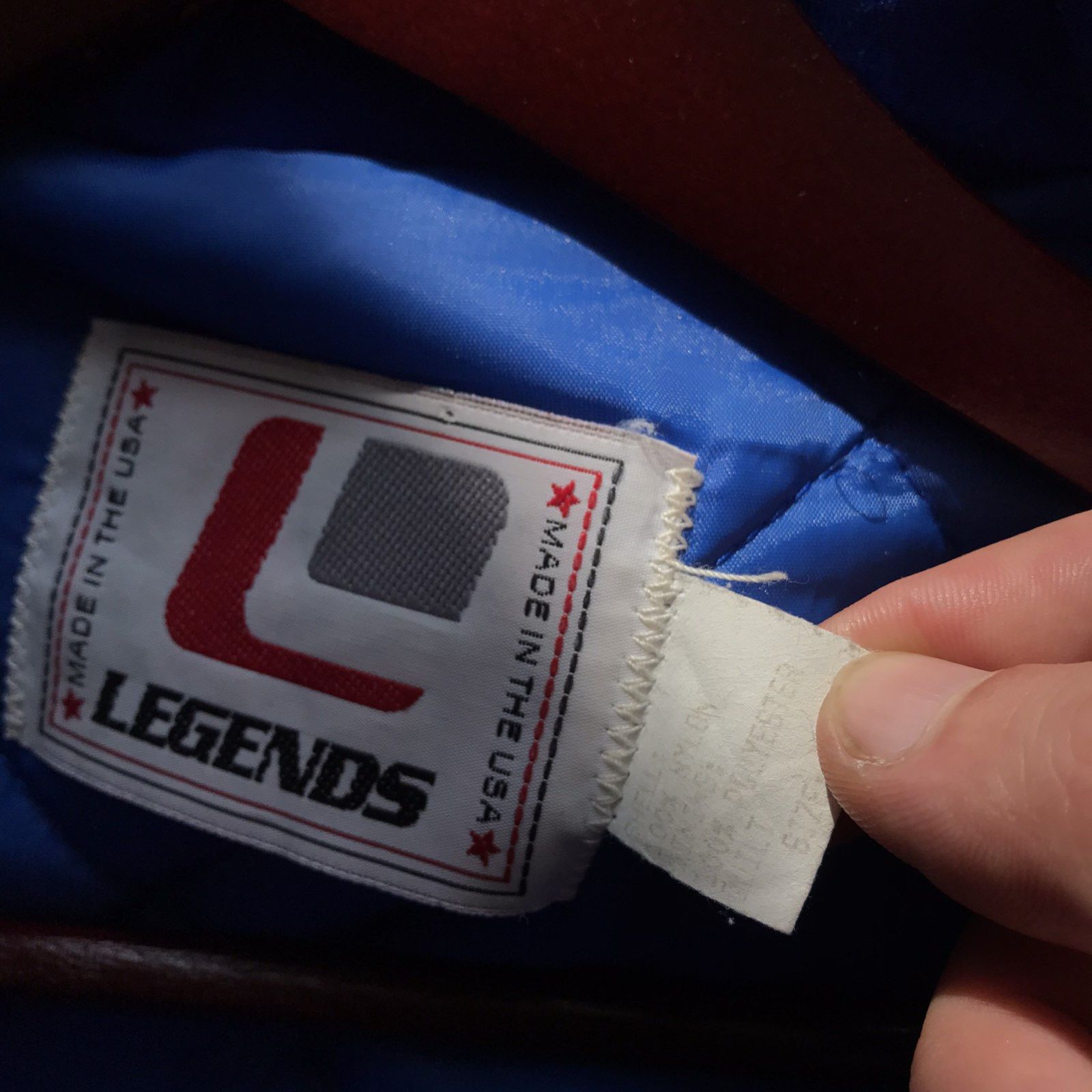 NHL Vintage Buffalo Sabres Legends Jacket Men’s XLarge Blue Size US XL / EU 56 / 4 - 6 Thumbnail