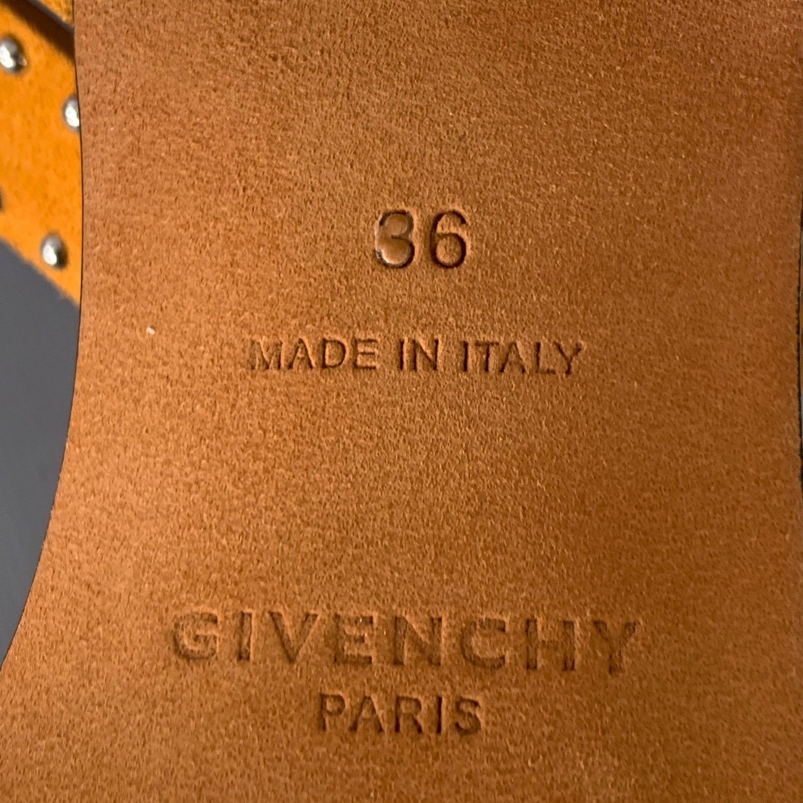 Givenchy GIVENCHY Size 6 Mustard Yellow Suede Ankle Strap Sandals Size US 6 / IT 36 - 8 Thumbnail