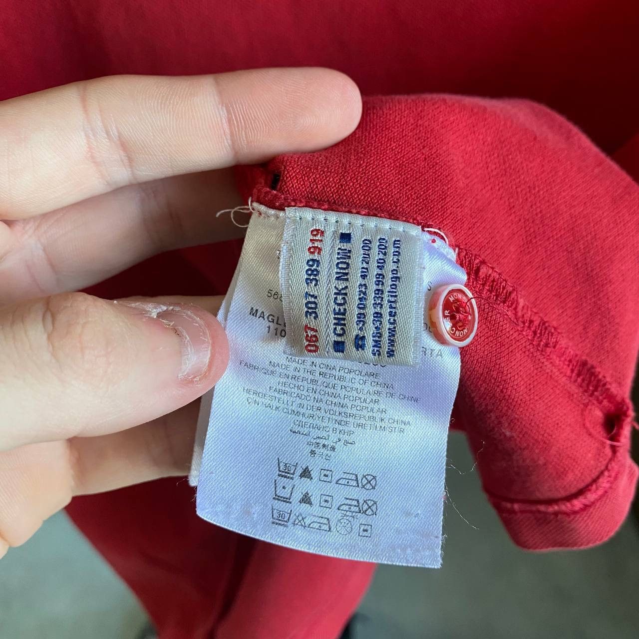 Moncler Moncler Polo Size US L / EU 52-54 / 3 - 4 Thumbnail