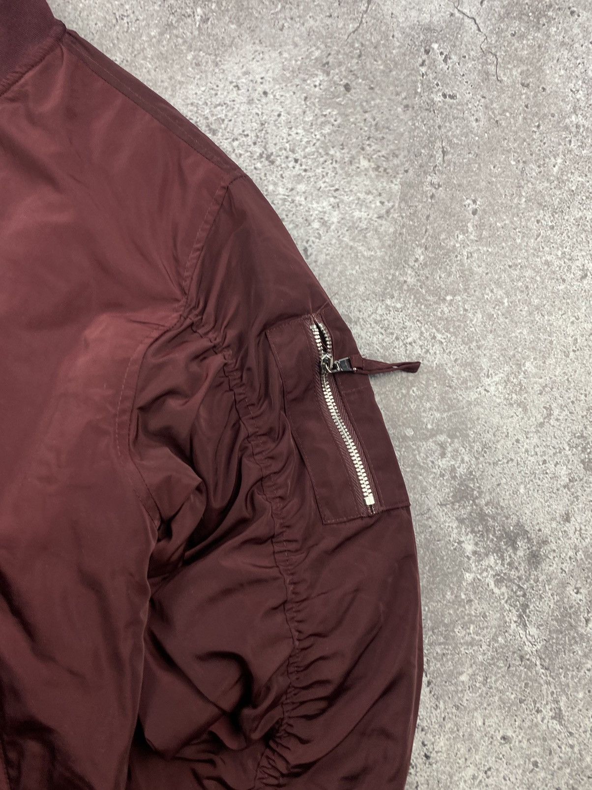If Six Was Nine × Vintage Vintage Bomber Jacket Baggy Cropped Boxy Japanese Alpha Y2K Size US L / EU 52-54 / 3 - 2 Thumbnail