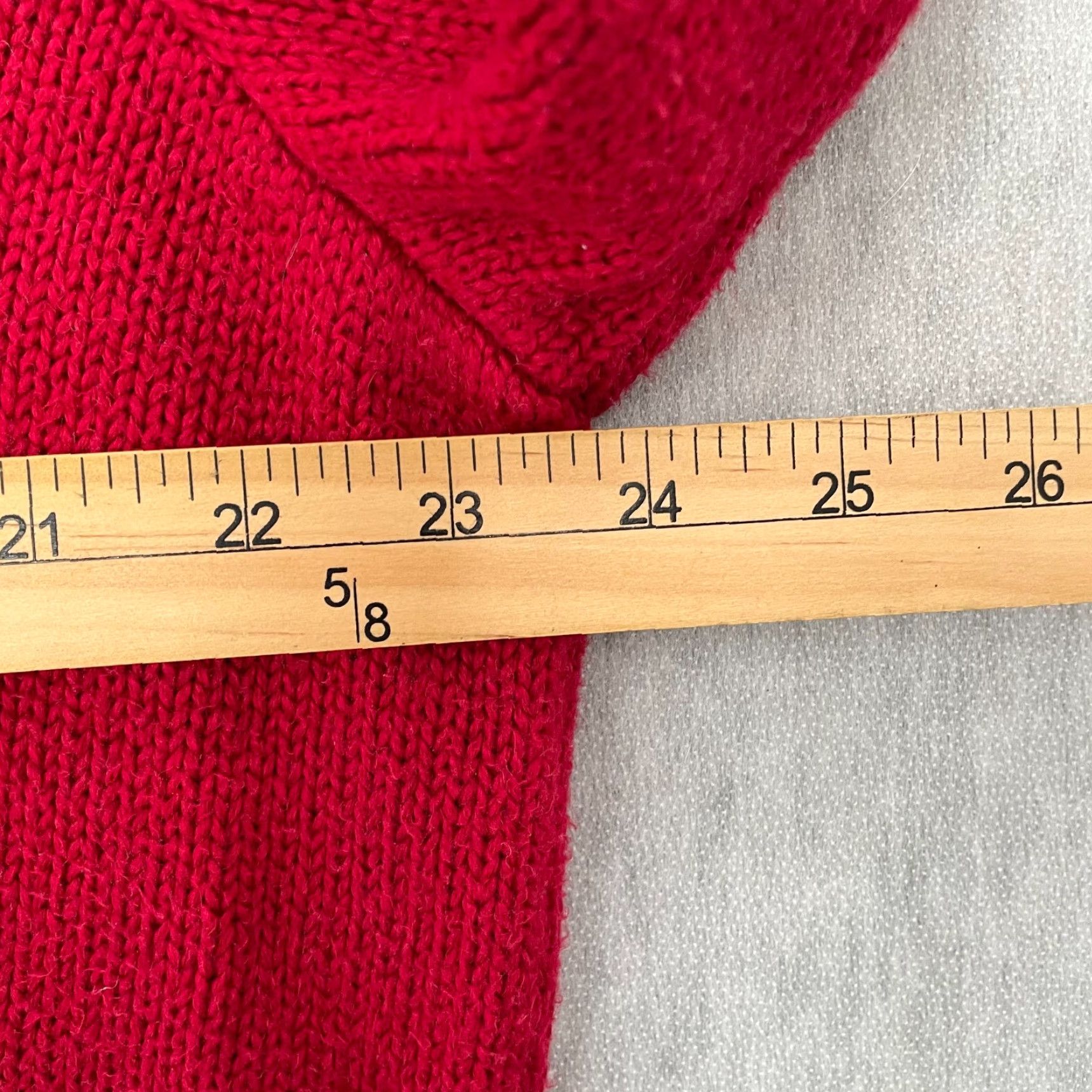 Polo Ralph Lauren VINTAGE Polo Ralph Lauren Sweater Adult XL Red Knit Pullover Long Sleeve Mens Size US XL / EU 56 / 4 - 6 Thumbnail