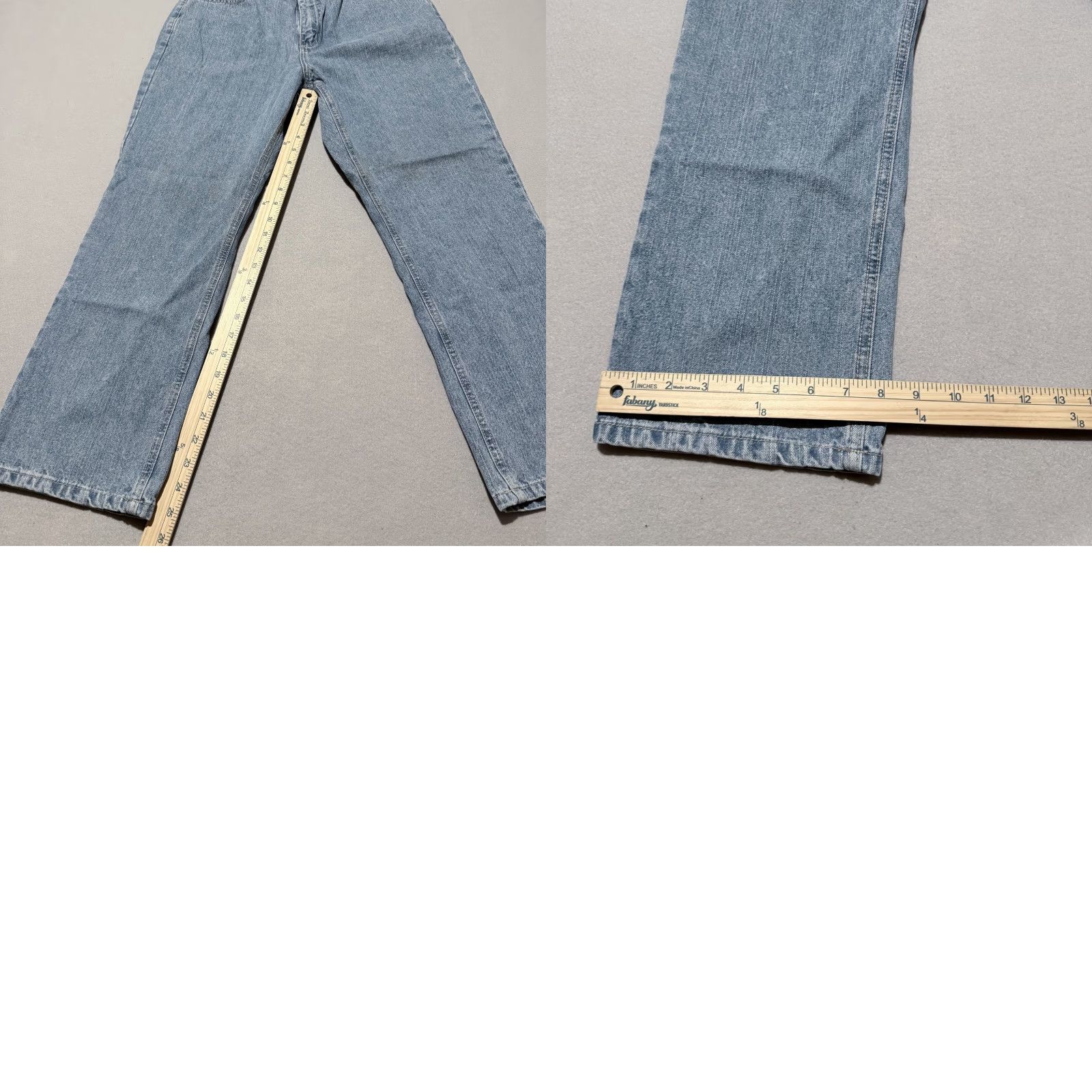 Cherokee Cherokee Jeans Women's Blue Denim Pockets High Rise Straight Fit Zip Fly - 10 Size 32" / US 10 / IT 46 - 9 Thumbnail