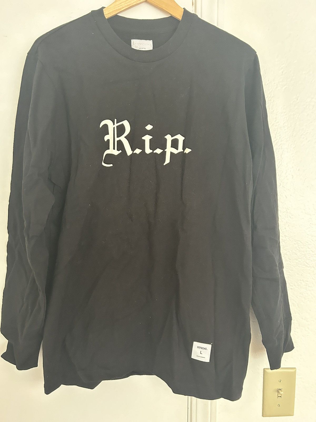 Supreme SUPREME RIP heavy weight top Size US L / EU 52-54 / 3 - 1 Thumbnail