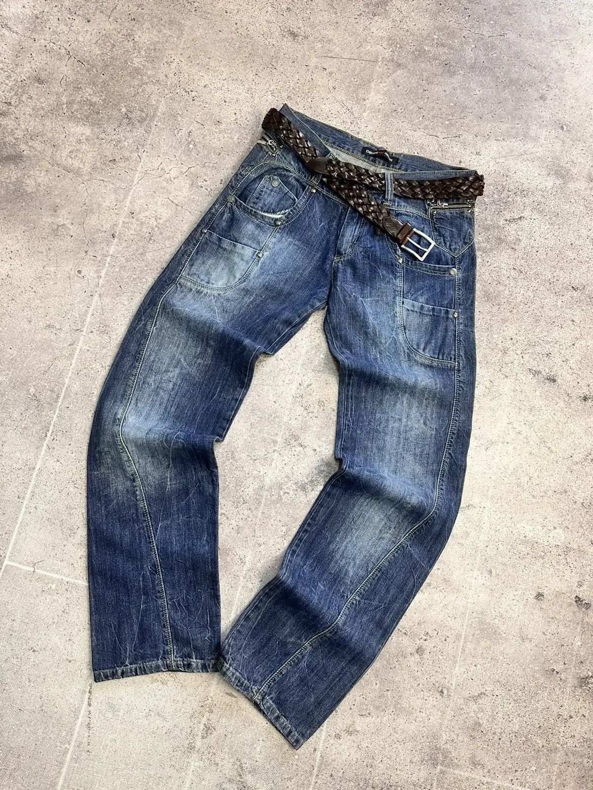 Armani × Hysteric Glamour × If Six Was Nine SALE💣💣 Sale Hysteric Glamour Balenciaga Style Cargo G Star Size US 31 - 14 Thumbnail