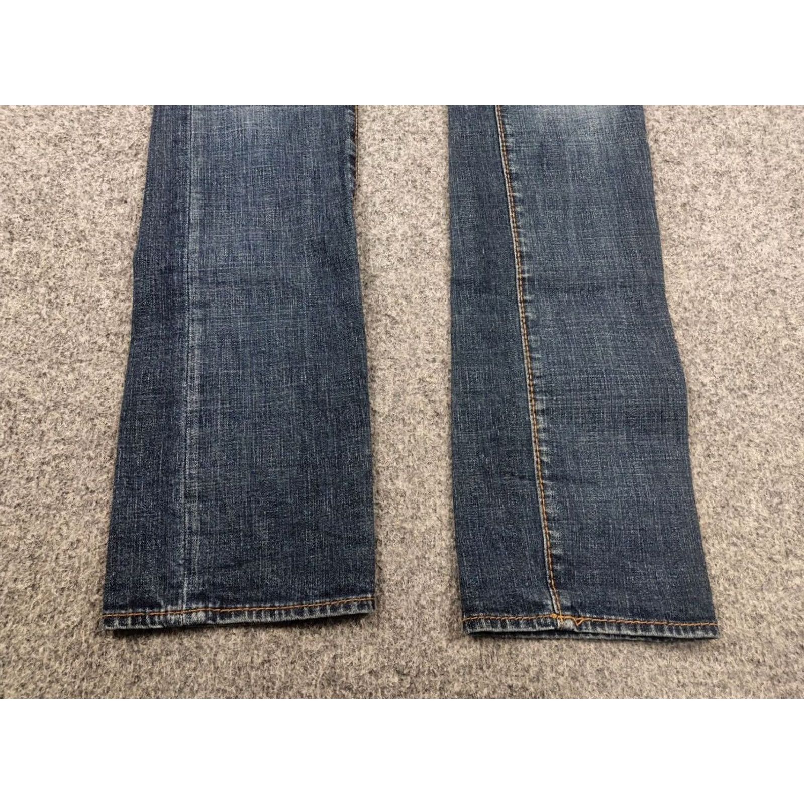 Miss Sixty VINTAGE Miss Sixty Eden Denim Jeans Logo 90s Blue Straight Womens XS? Size 42" / US 20 - 7 Thumbnail