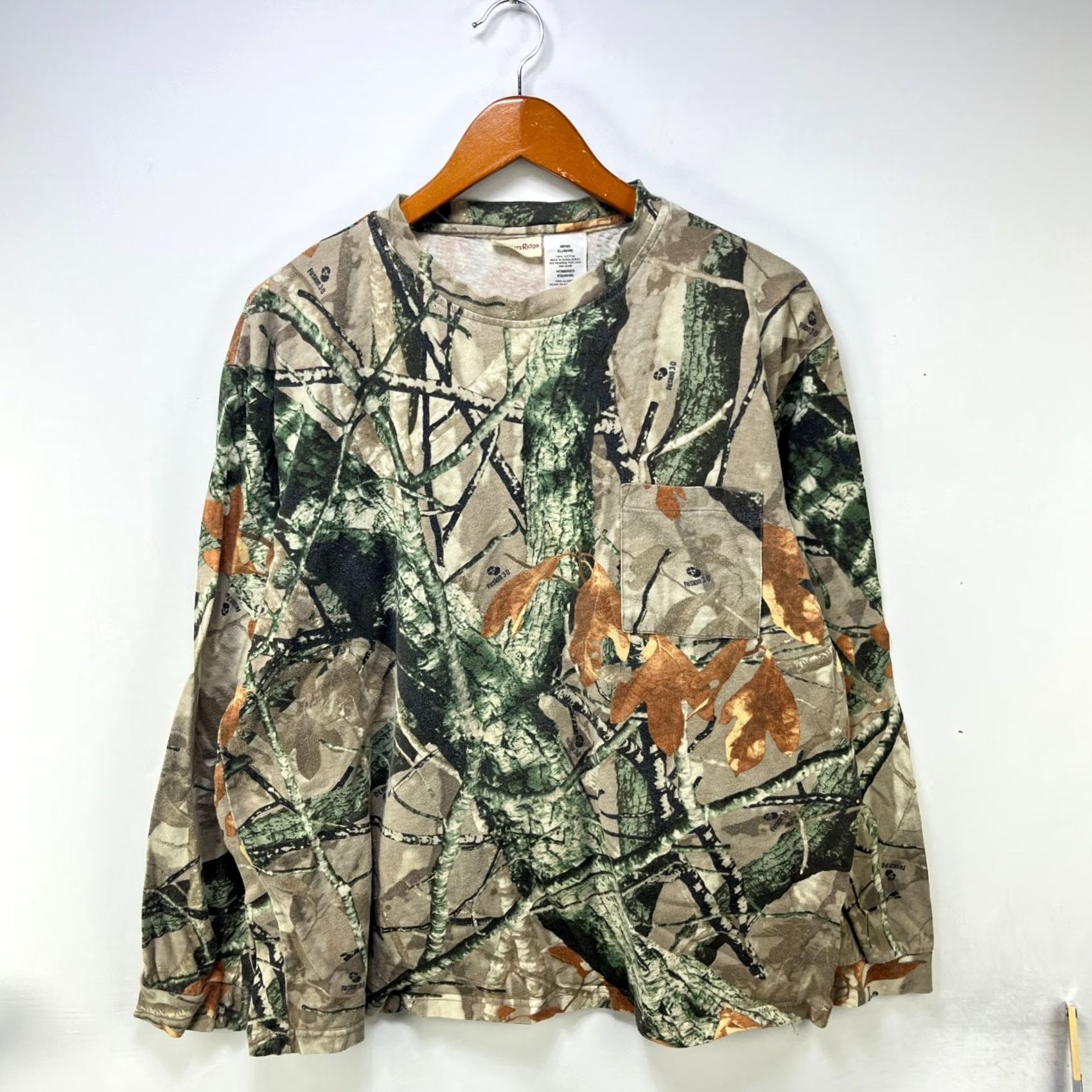 Vintage VINTAGE Real Tree Camo Pocket Long Sleeve Shirt XL Mens Size US XL / EU 56 / 4 - 2 Thumbnail