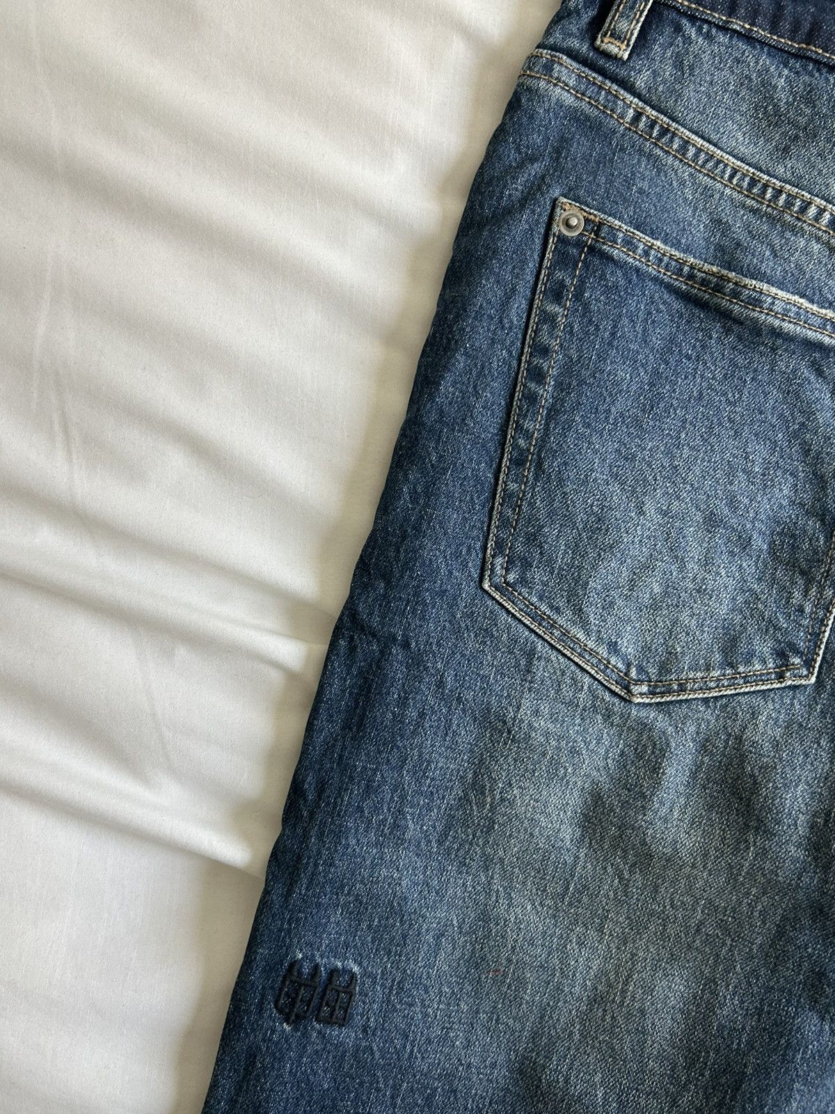 Ksubi Ksubi Indigo Trippie Redd Editions Bronko Trip Spliced Jean Size US 31 - 11 Thumbnail